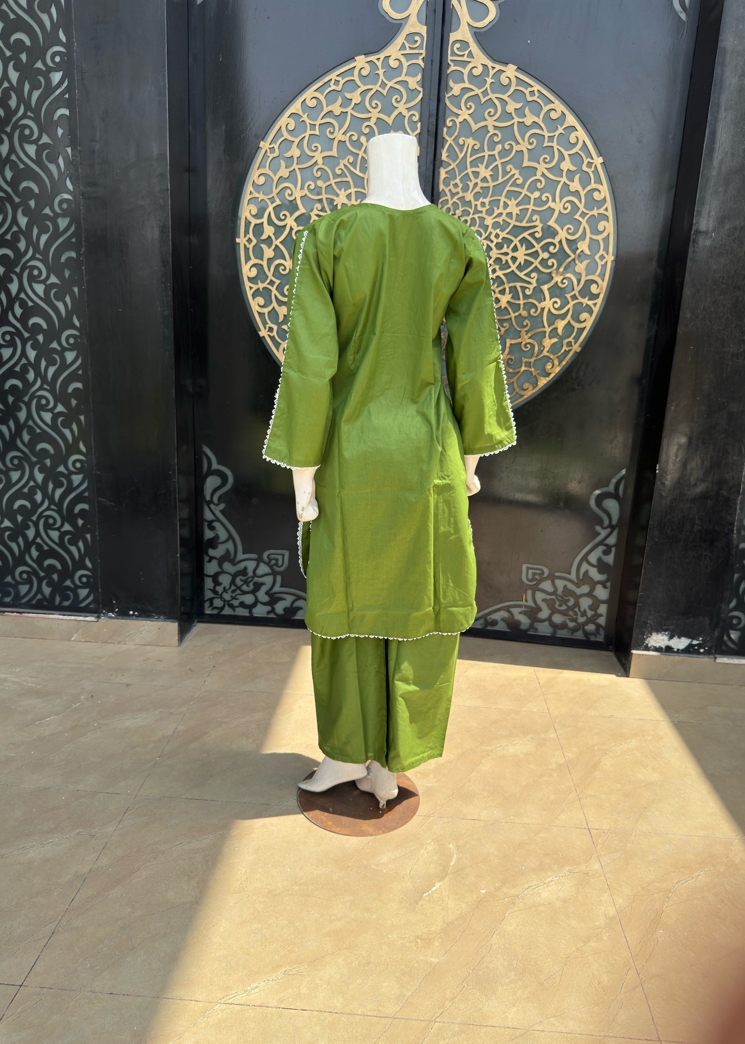 Noir Stitched (jp36) Green Women 2pcs