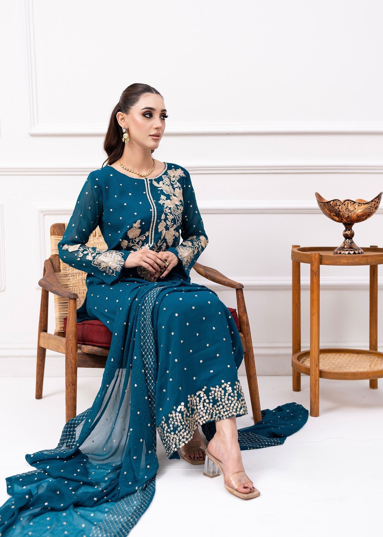 Agha Jaan TWINKLE HAZE Women 3pcs