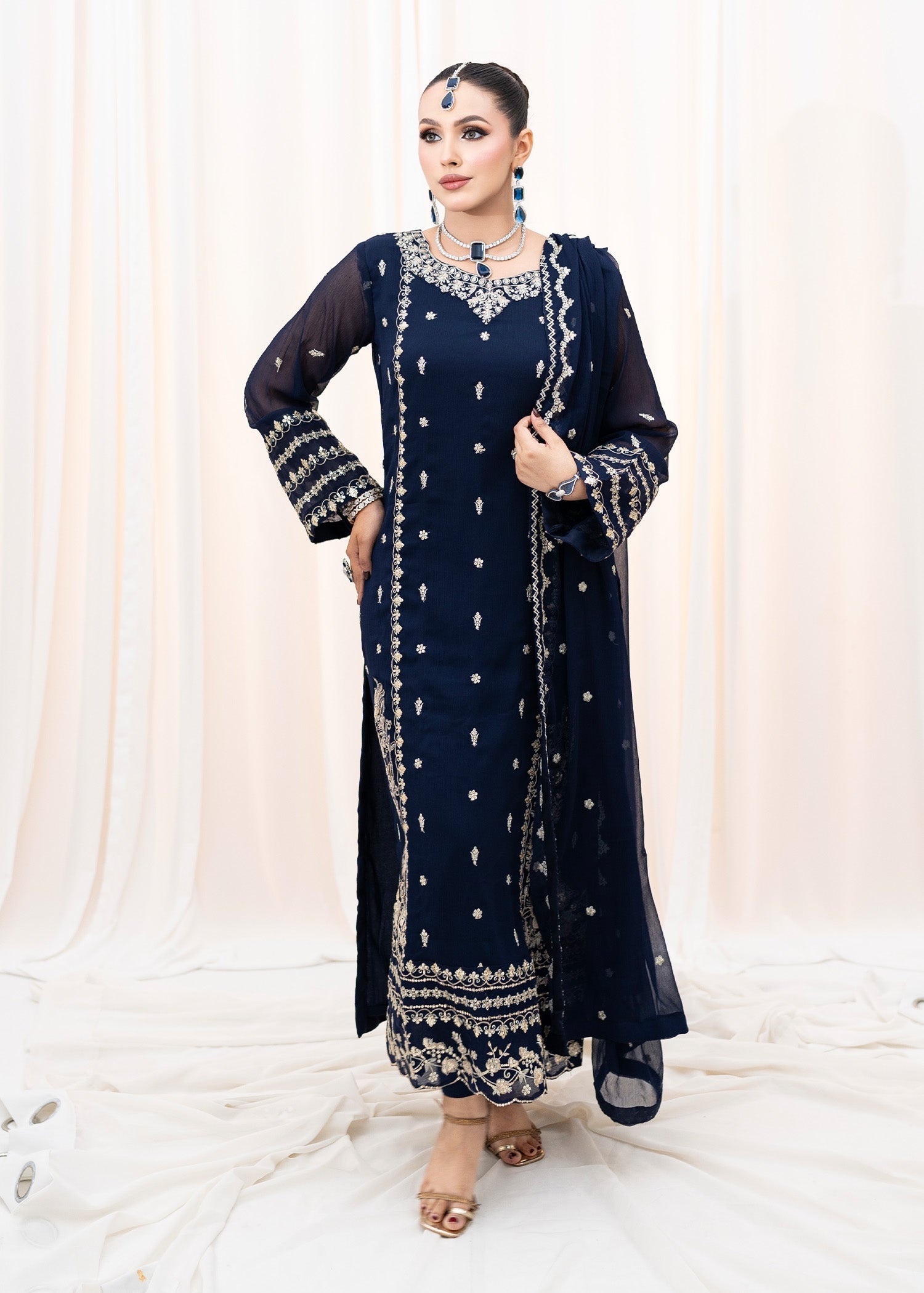 Agha Jaan SHAHBANO Women 3pcs