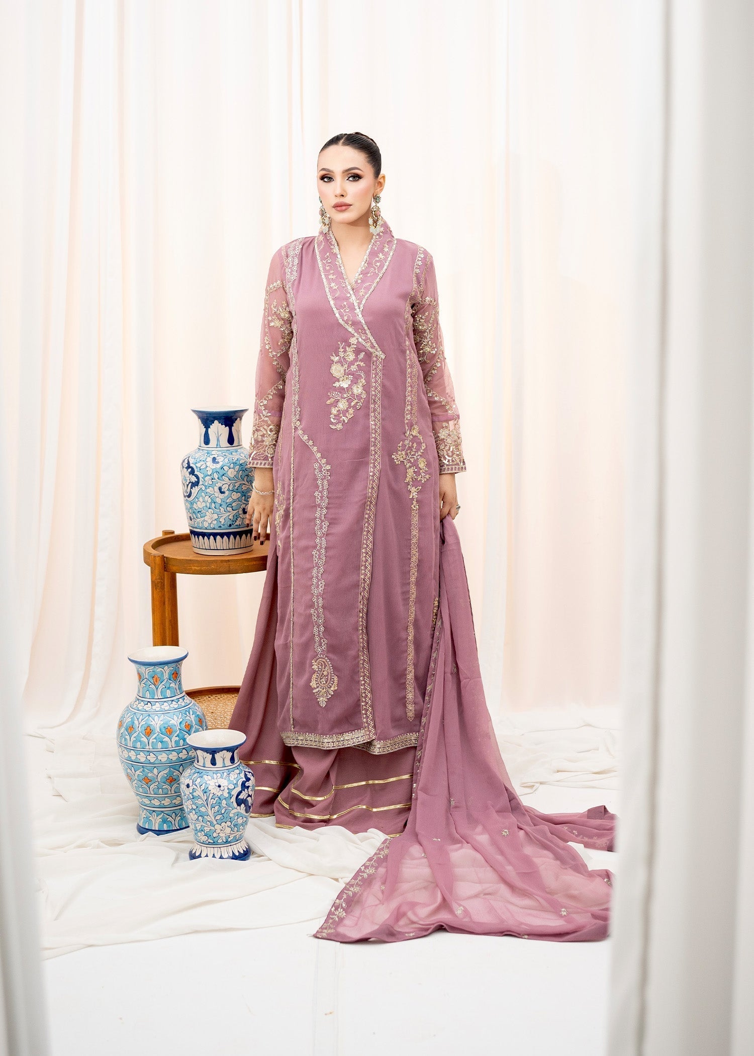 Agha Jaan Velora Women 3pcs