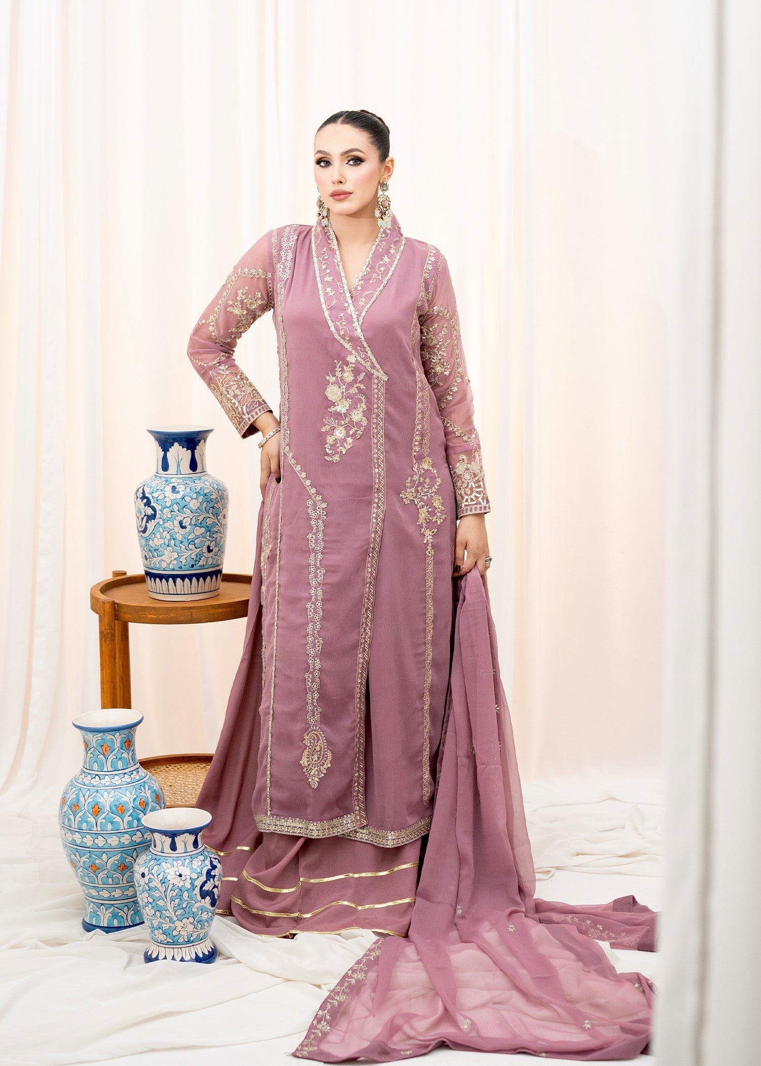 Agha Jaan Velora Women 3pcs