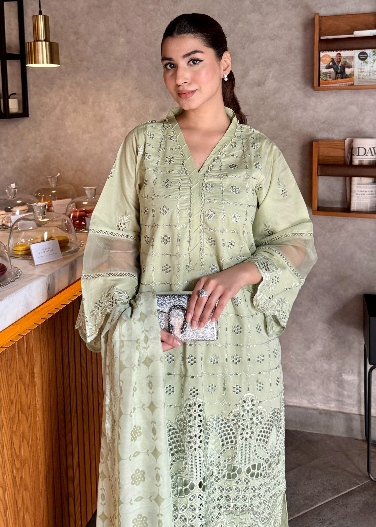 Waniya Awais WAL V1 D#3 Stitched Women 3pcs