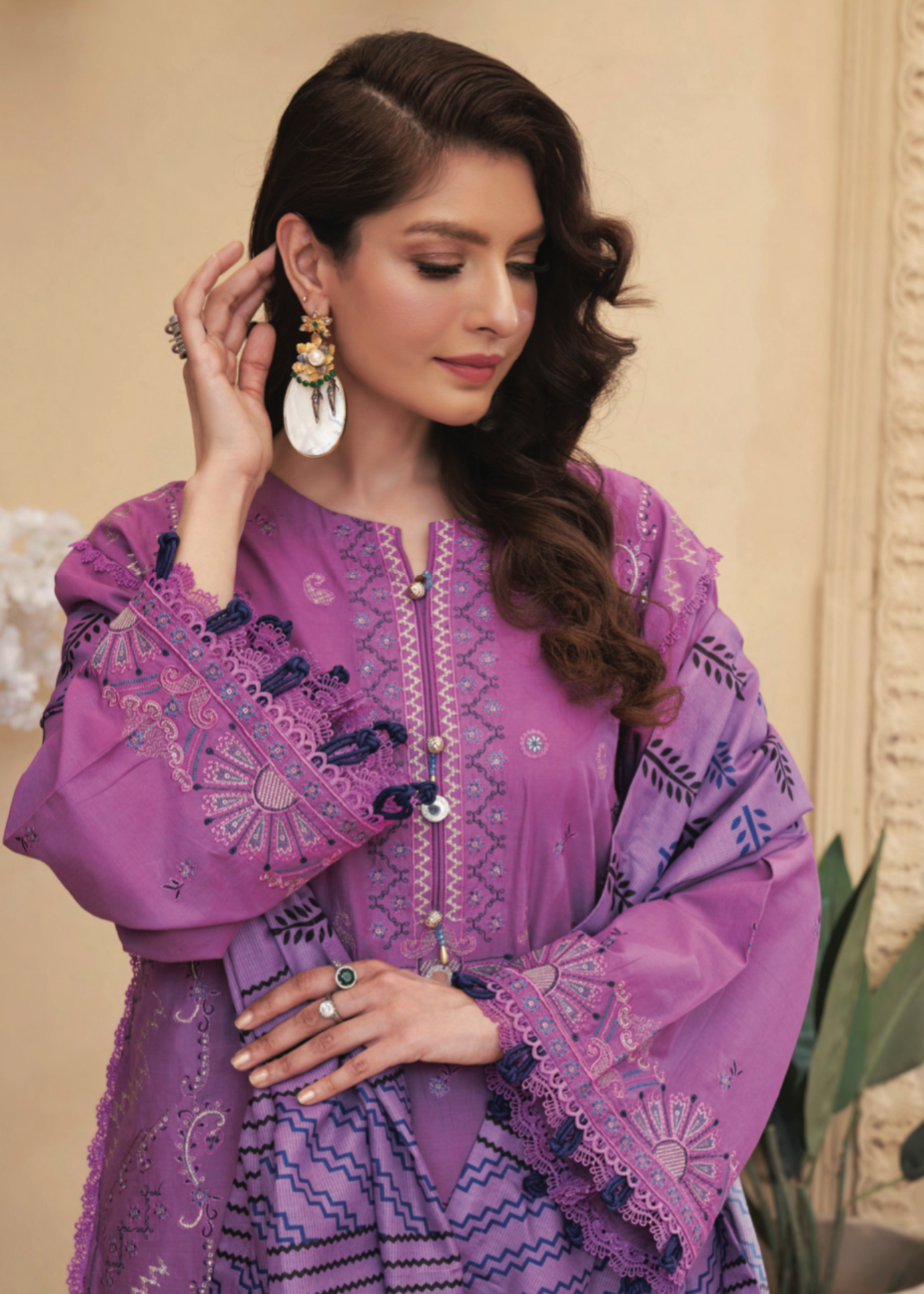 Sheeza D SD NEL 2501 Women 3pcs