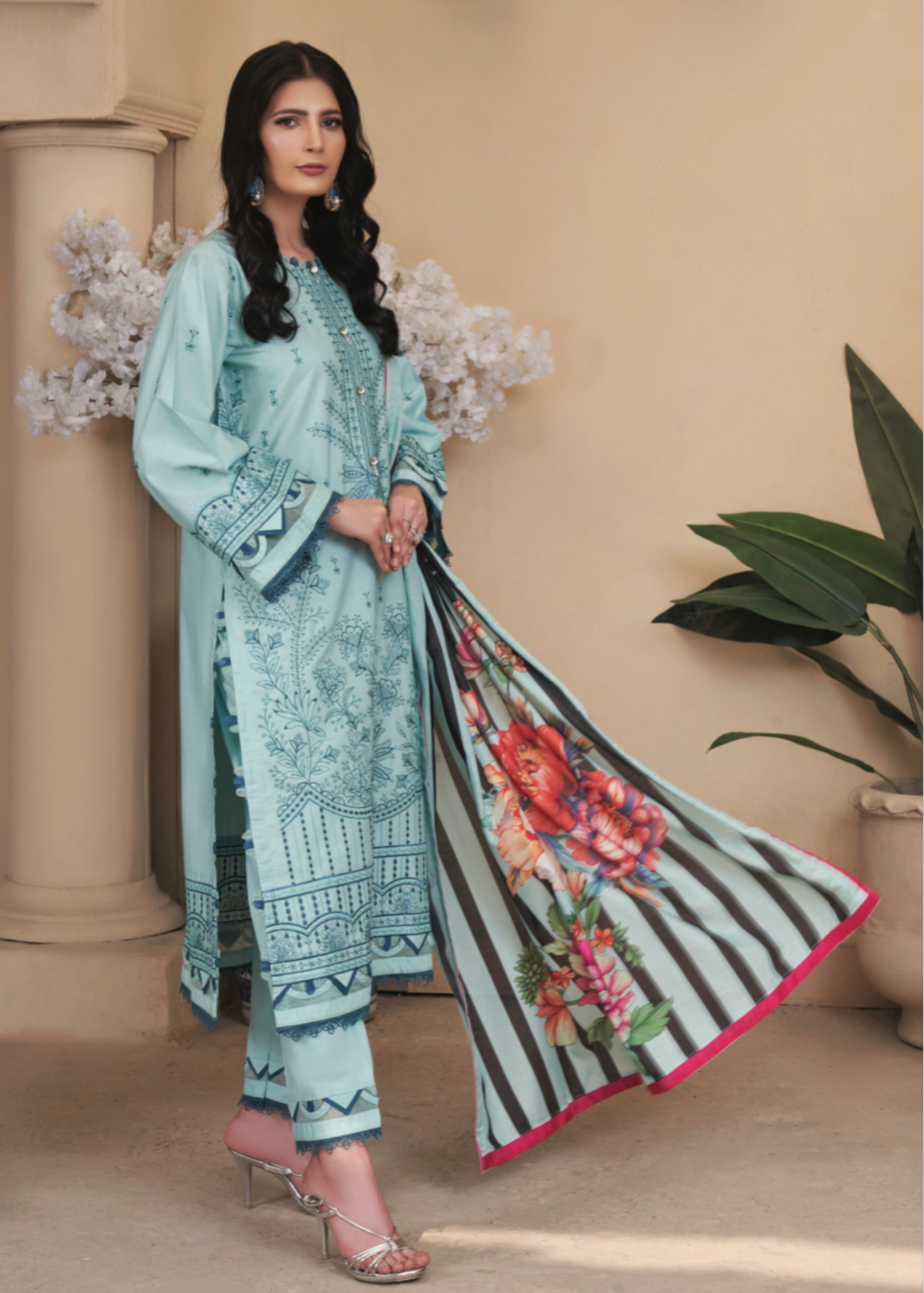 Sheeza D SD NEL 2508 Women 3pcs