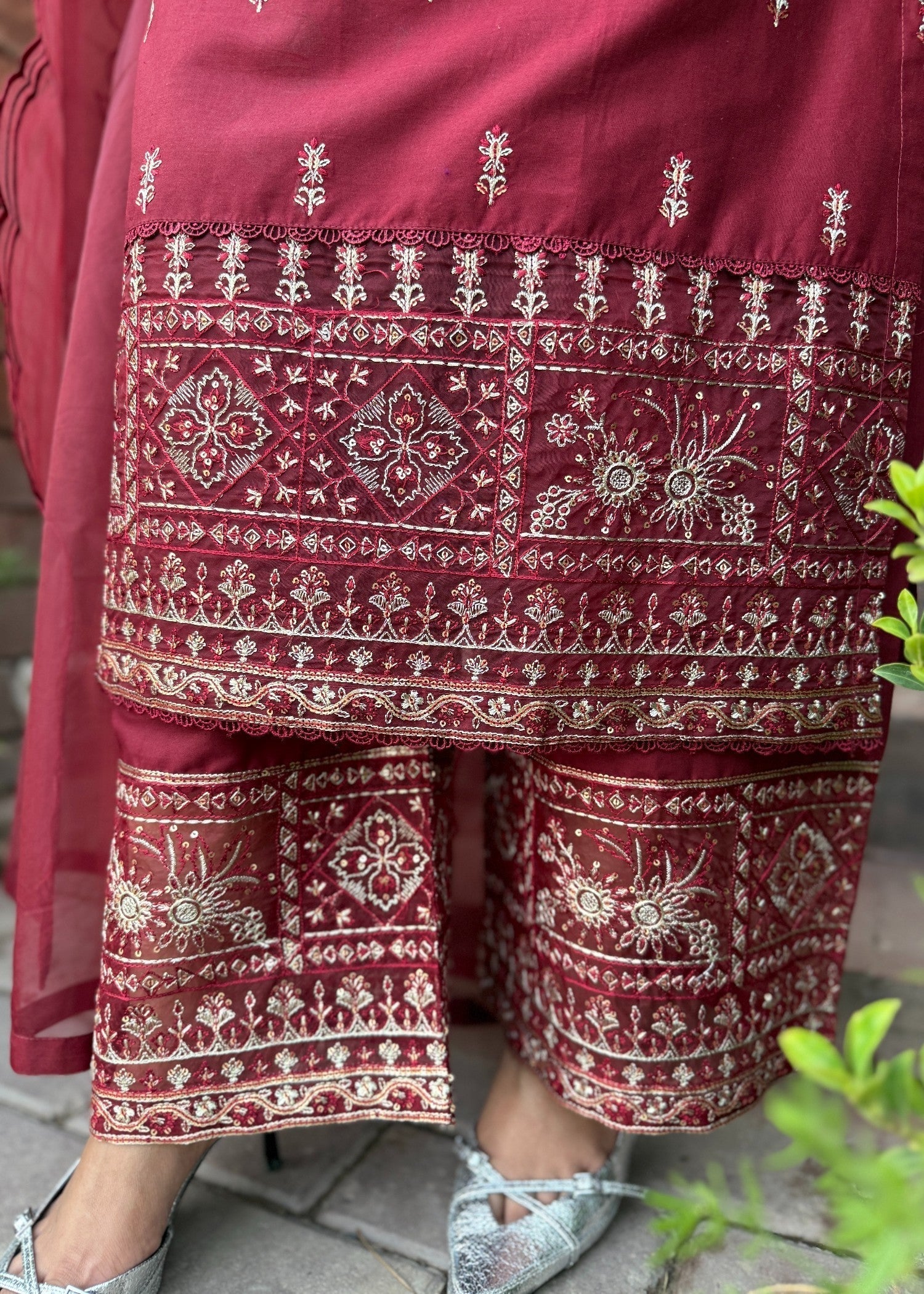 Waniya Awais WAL 63 Lawn Stitched Women 3pcs