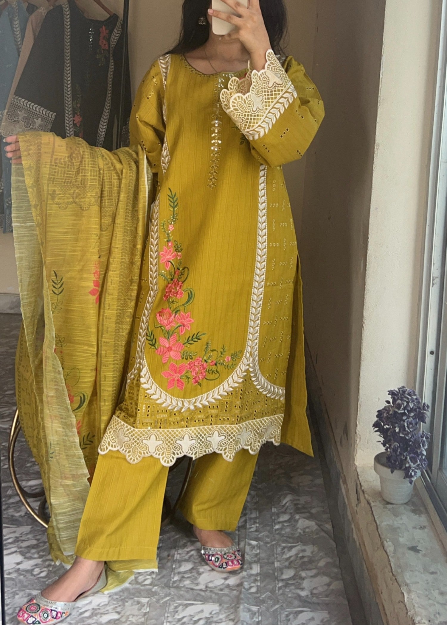 Mirhal Fashion Olive Rose Women 3pcs