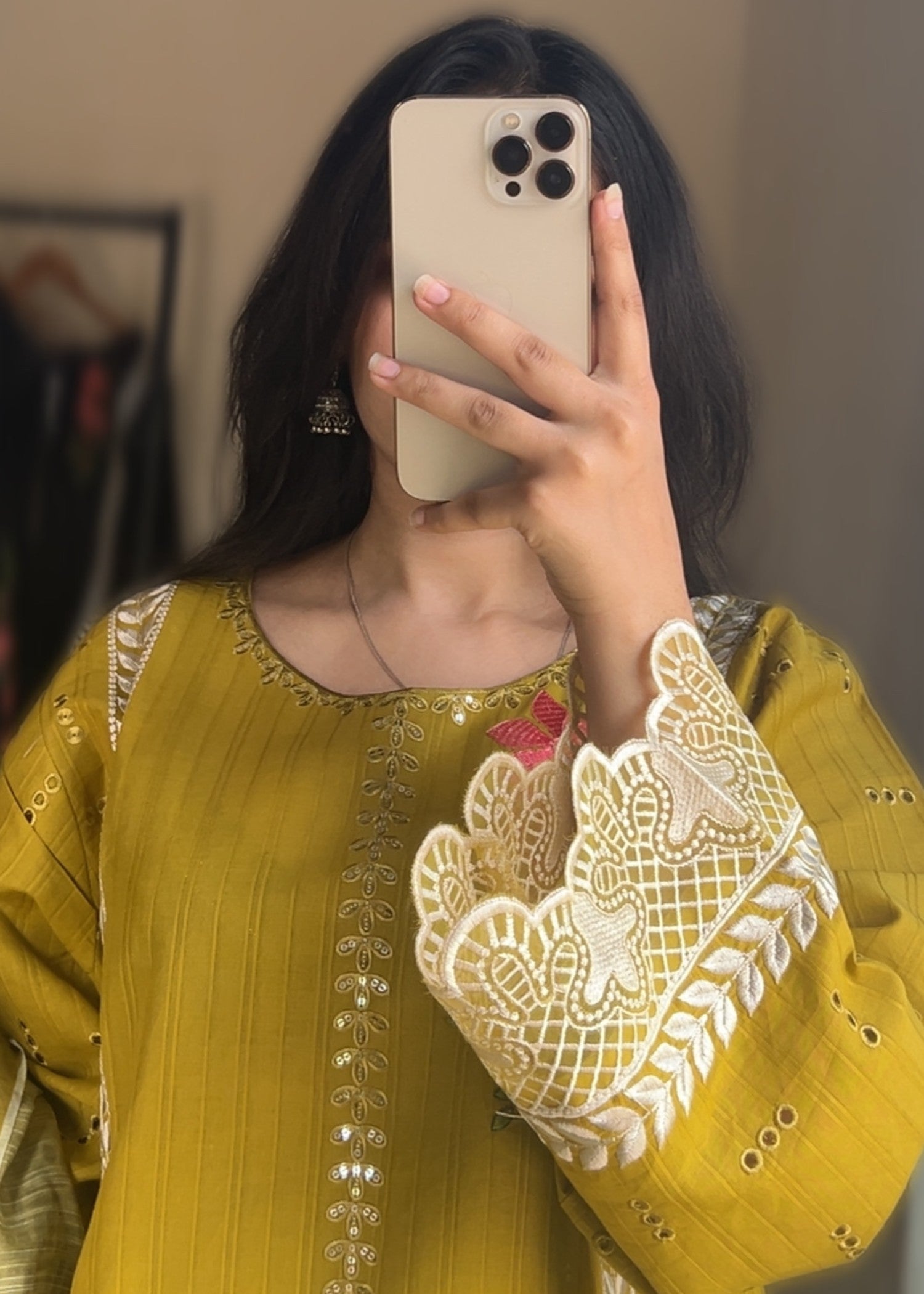 Mirhal Fashion Olive Rose Women 3pcs