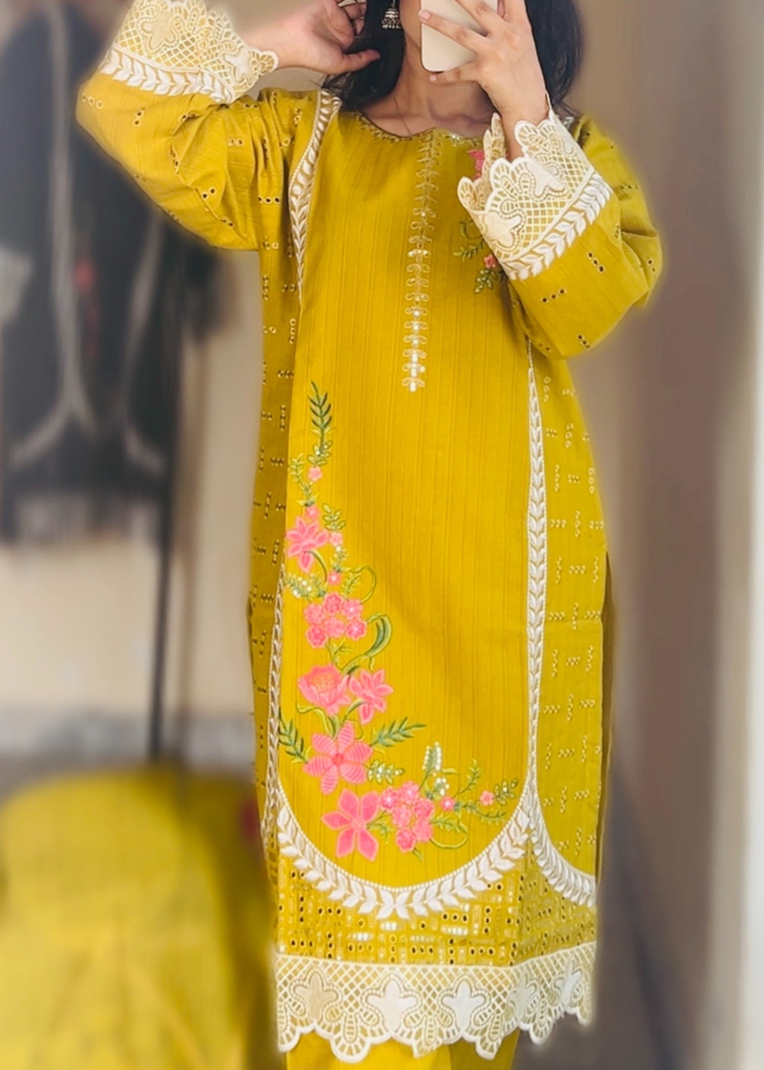 Mirhal Fashion Olive Rose Women 3pcs