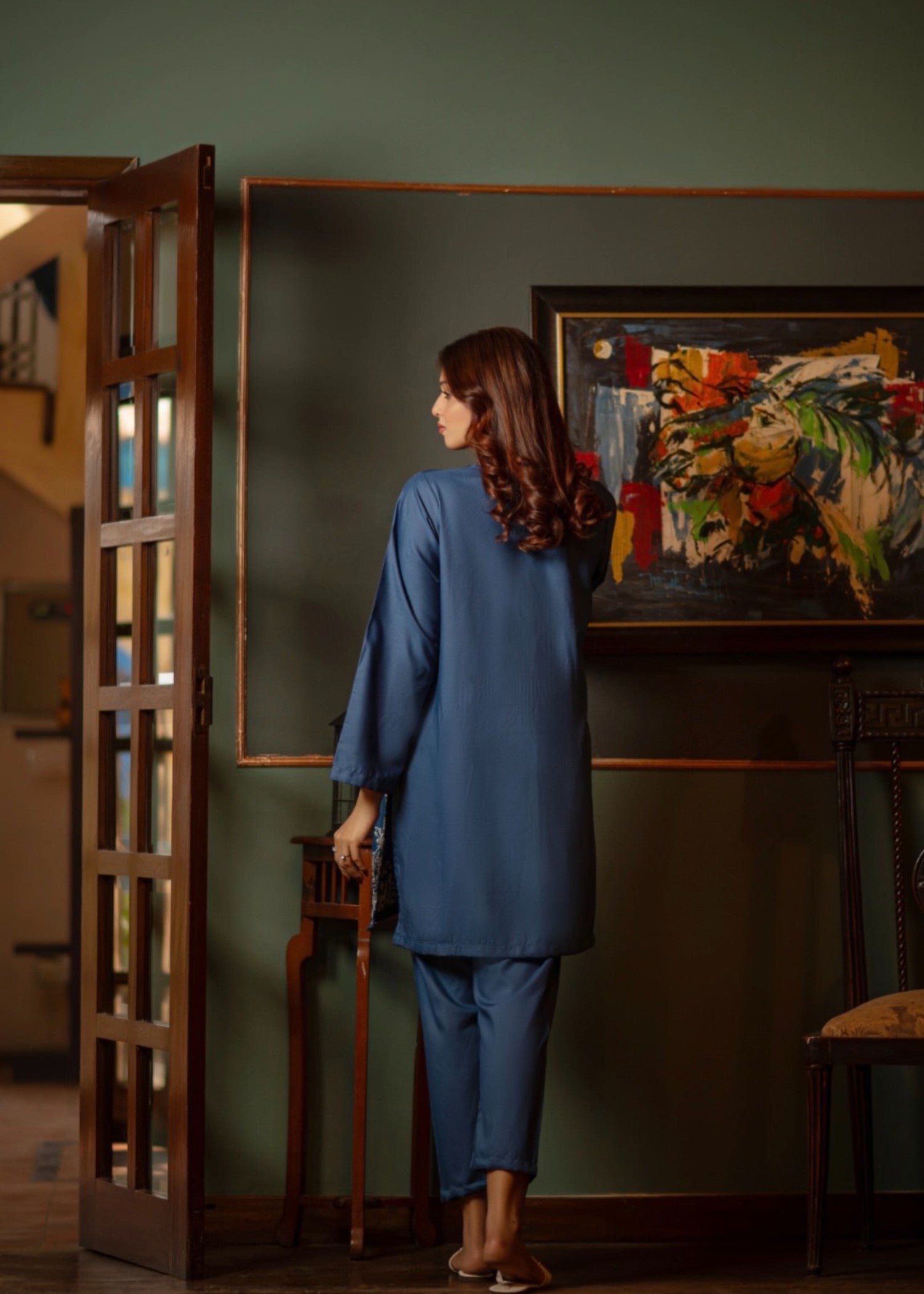 Wear Nigar Navy Women 2pcs