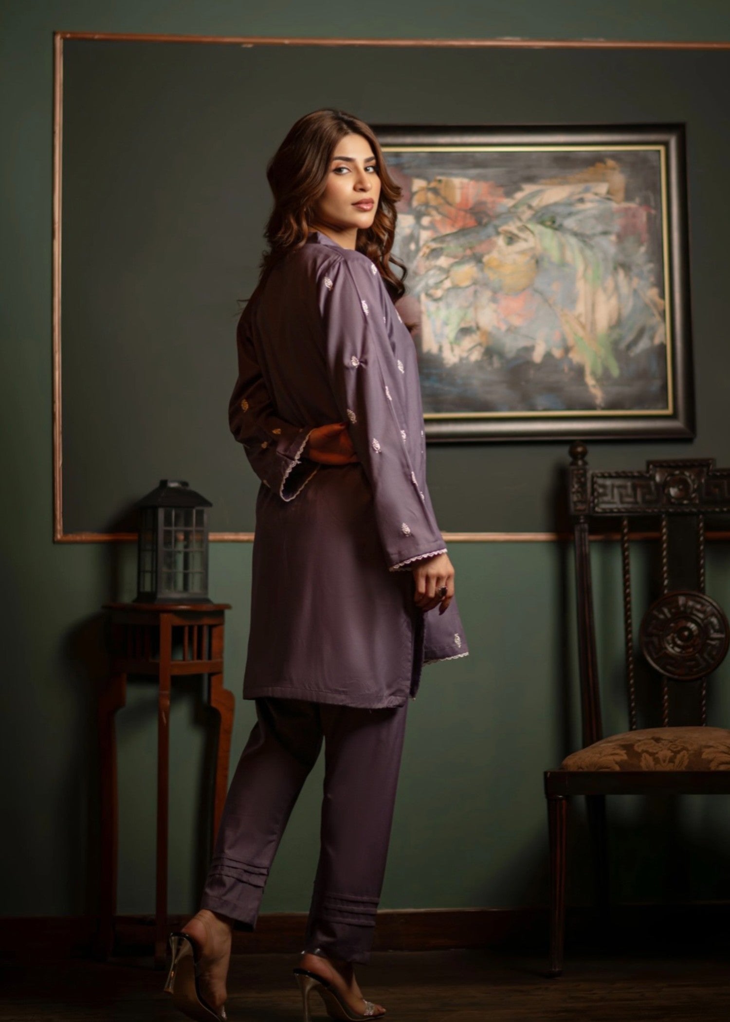 Wear Nigar Mauve Women 2pcs