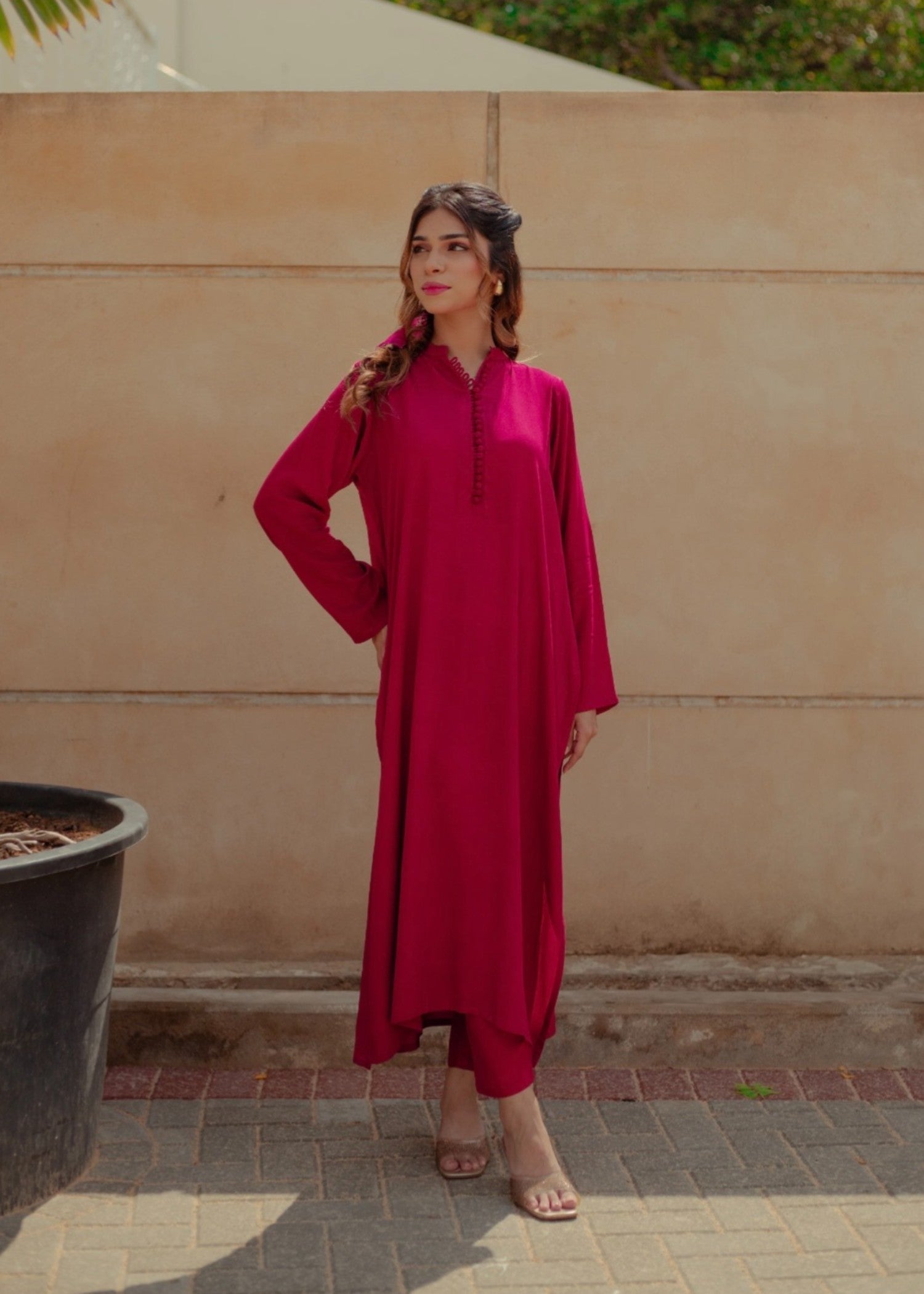 Wear Nigar Fuschia Women 2pcs