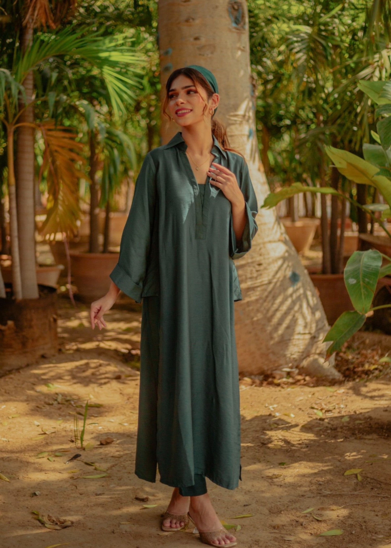 Wear Nigar Olive Women 2pcs