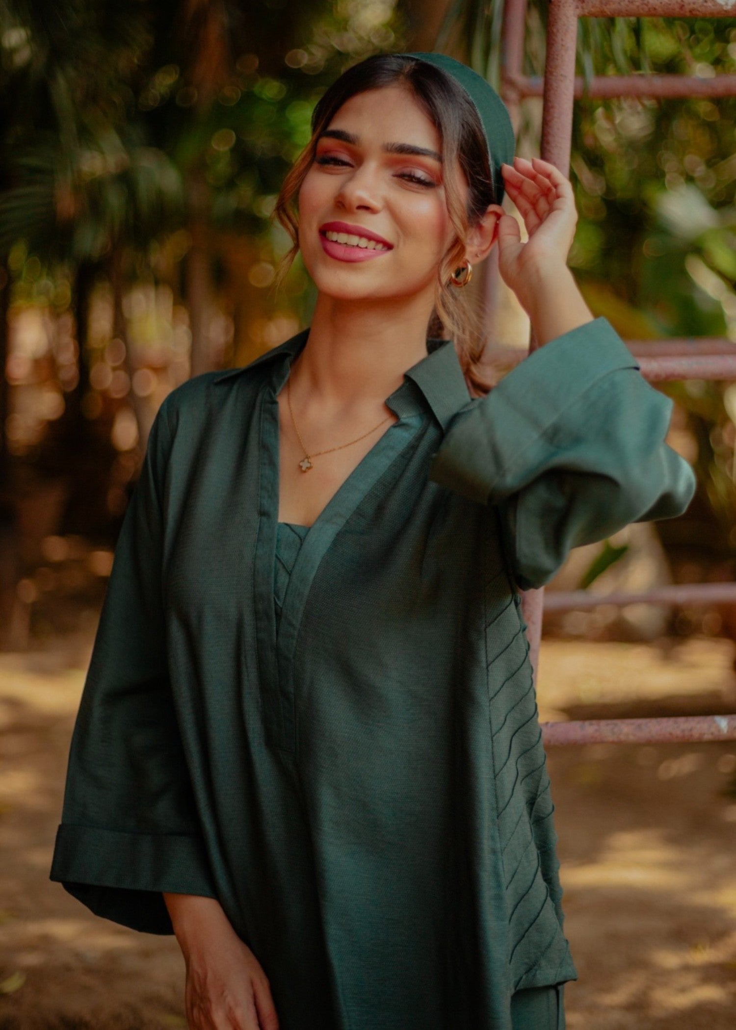 Wear Nigar Olive Women 2pcs