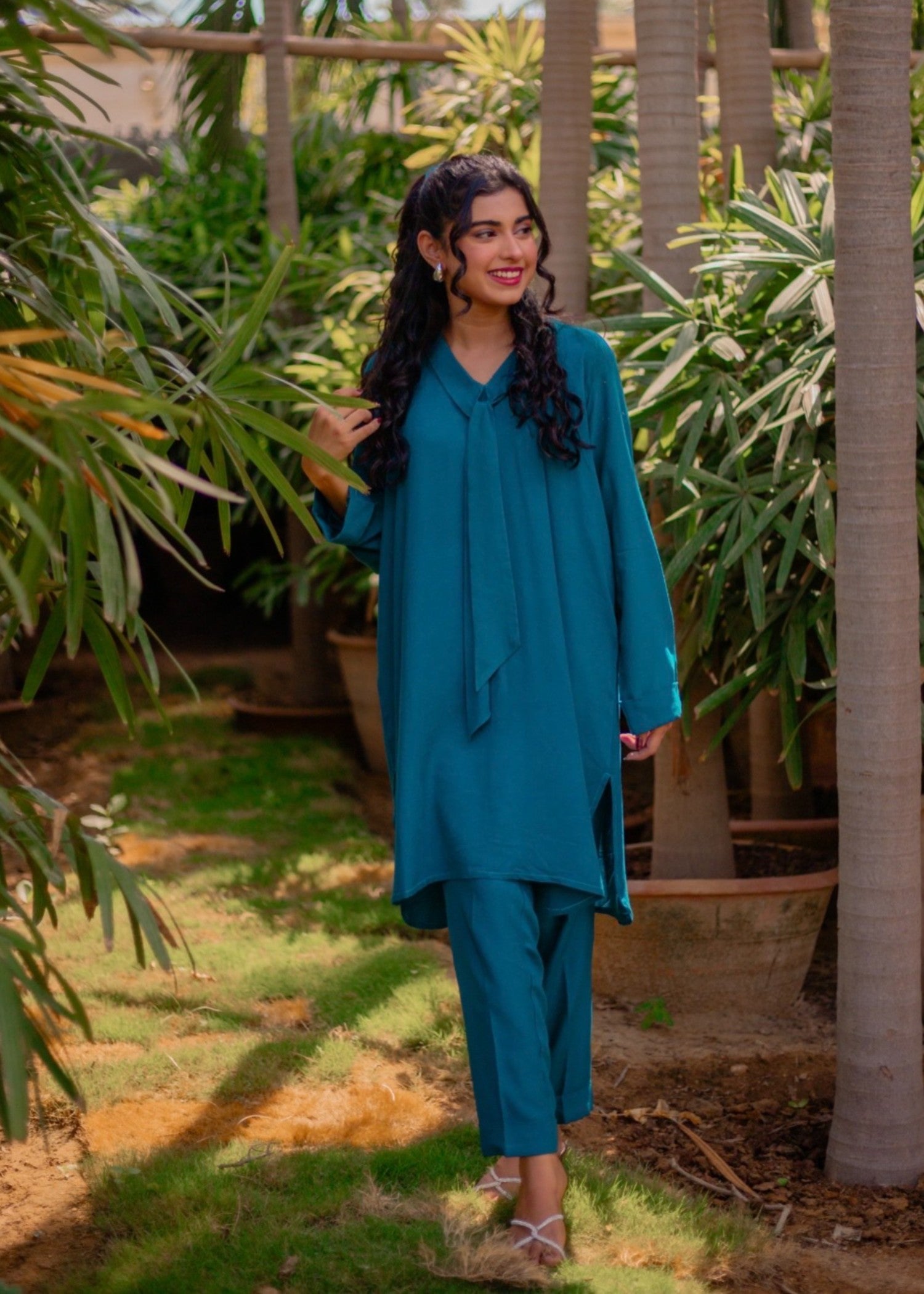 Wear Nigar Teal Women 2pcs