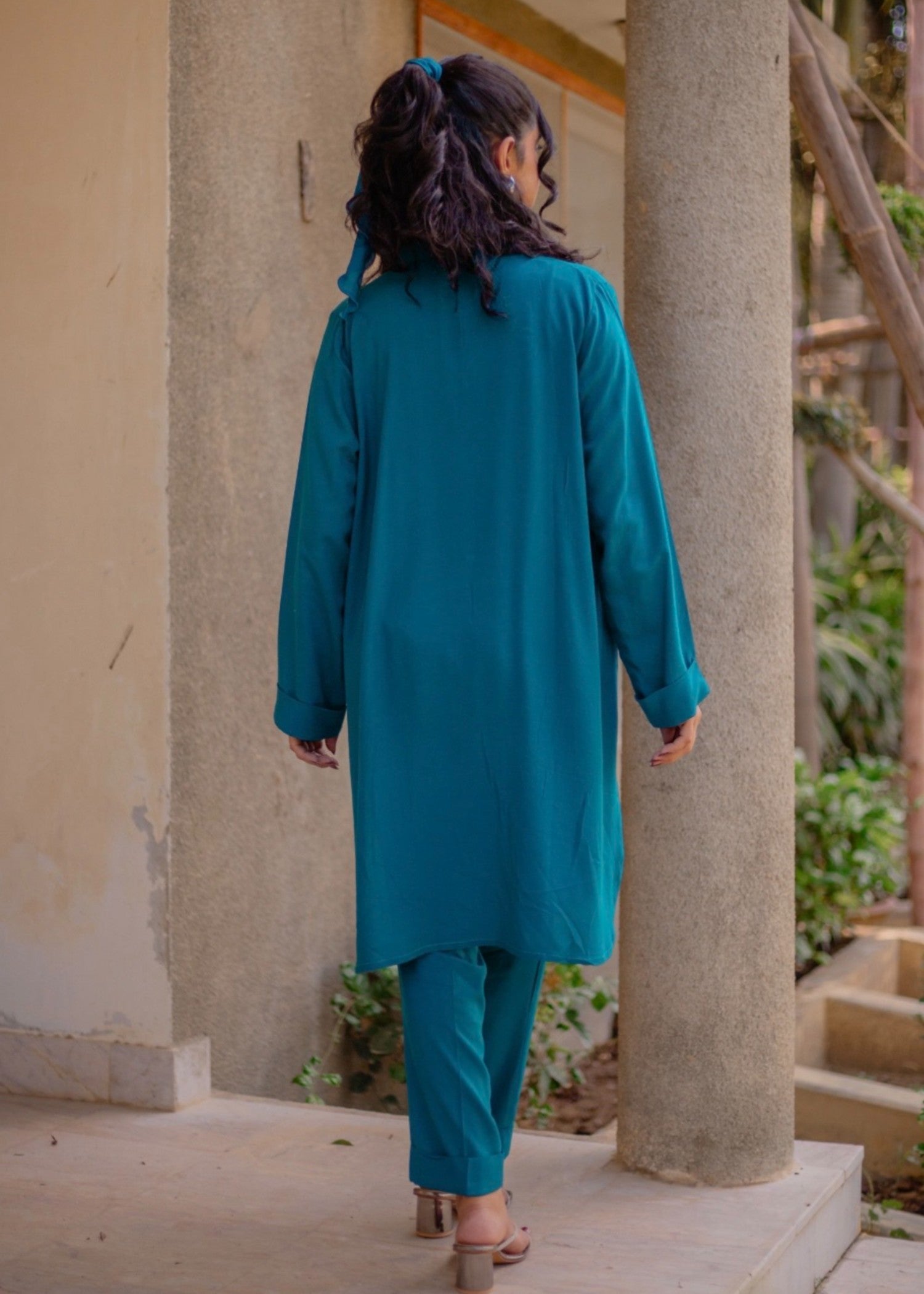 Wear Nigar Teal Women 2pcs