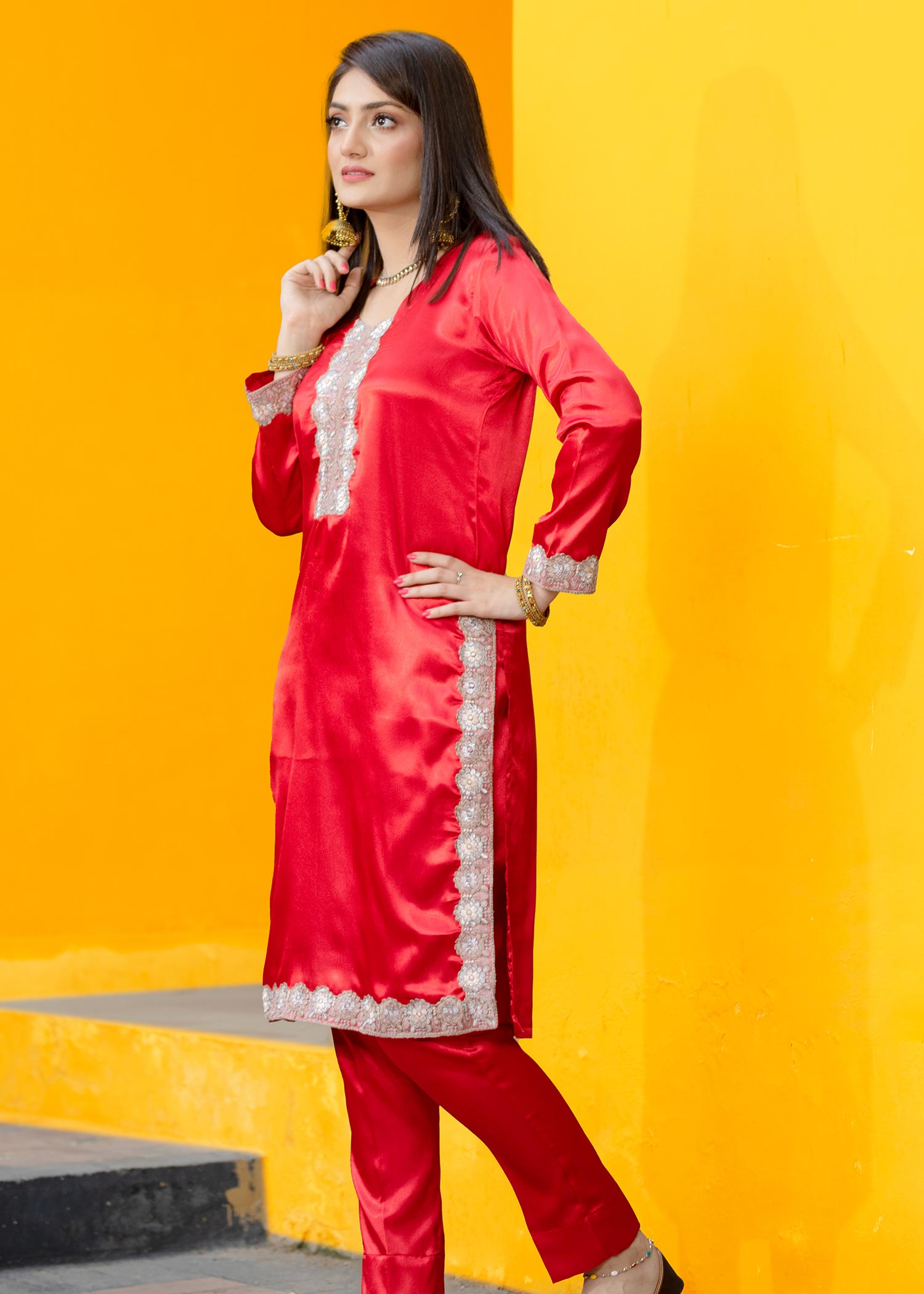 A&J Ayzal Rosy Women 2pcs