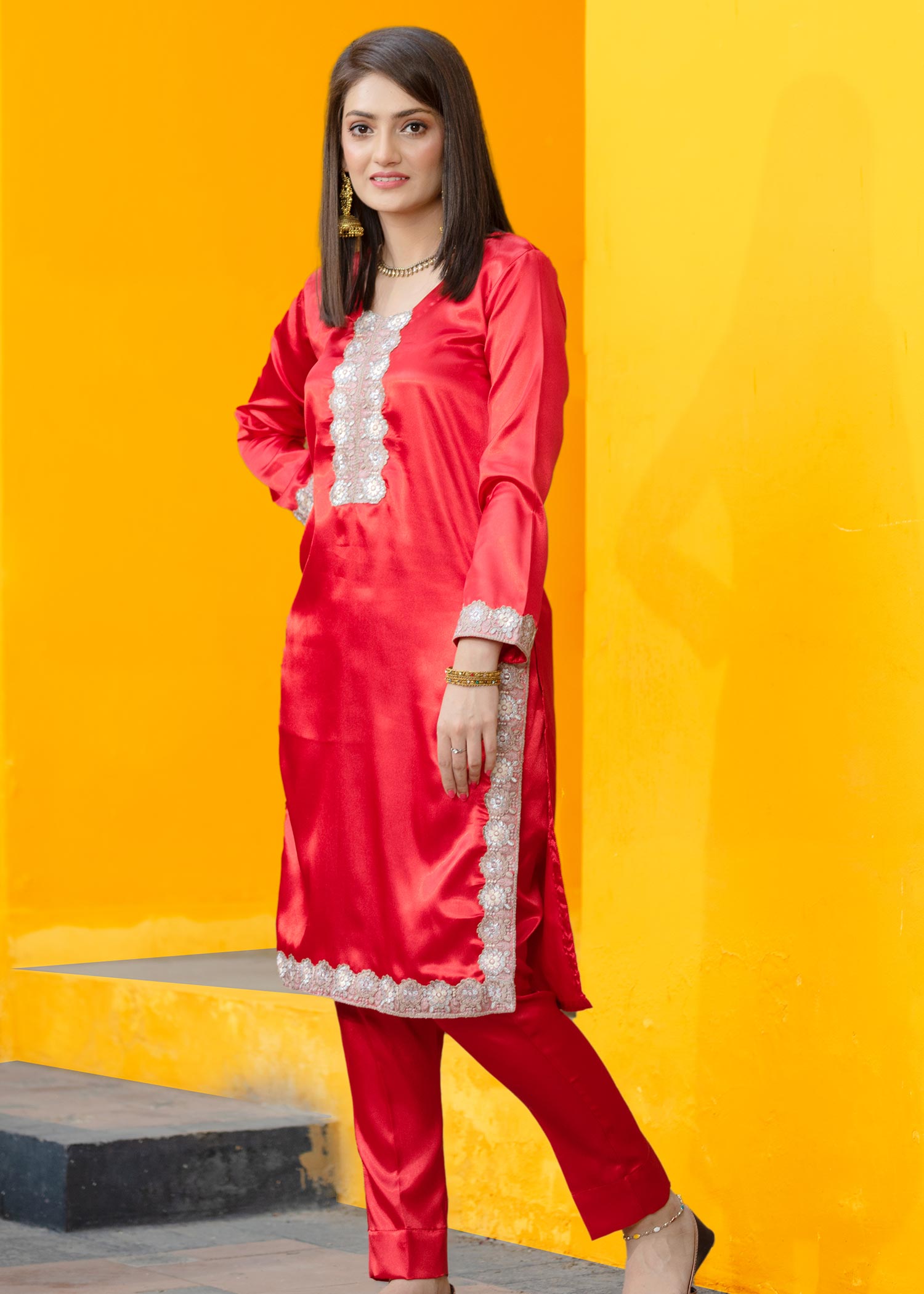 A&J Ayzal Rosy Women 2pcs