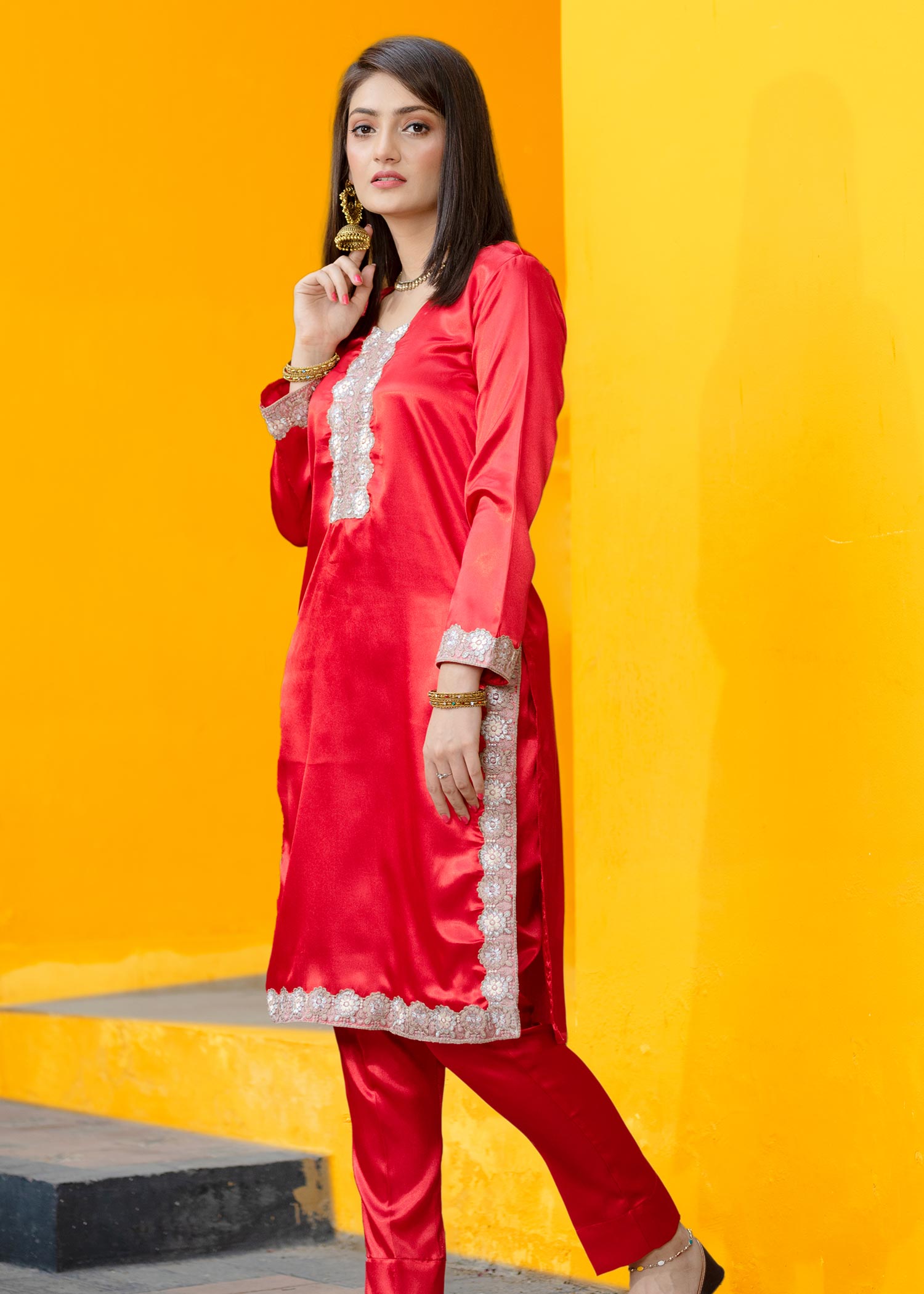 A&J Ayzal Rosy Women 2pcs