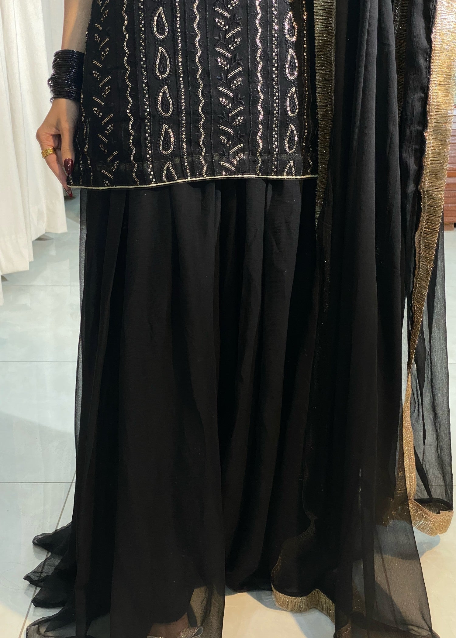 Fashion Trends 4 U Black Rani Women 3pcs