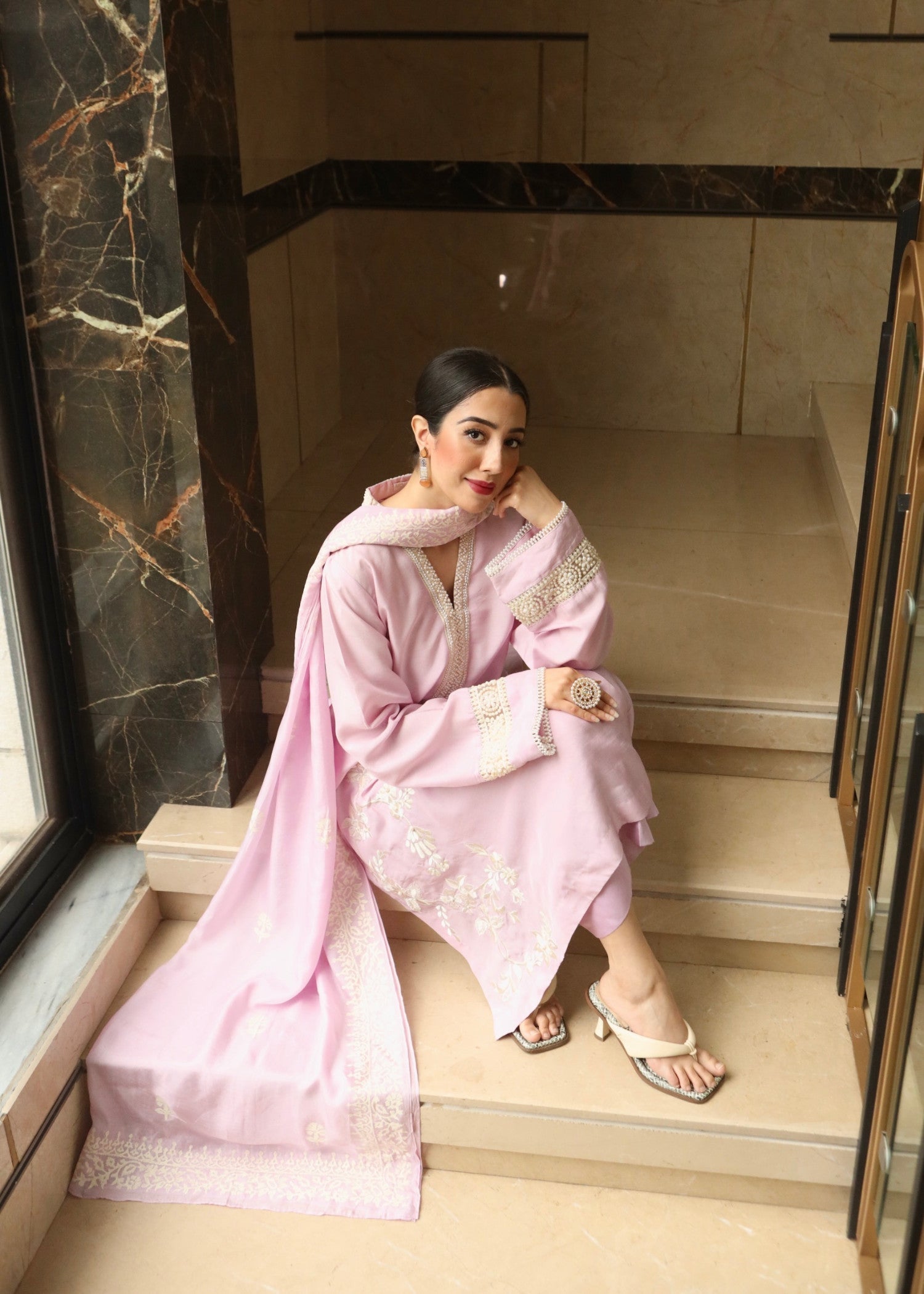 Maroon By Iqra Chaudhry Misty Pink Women 3pcs