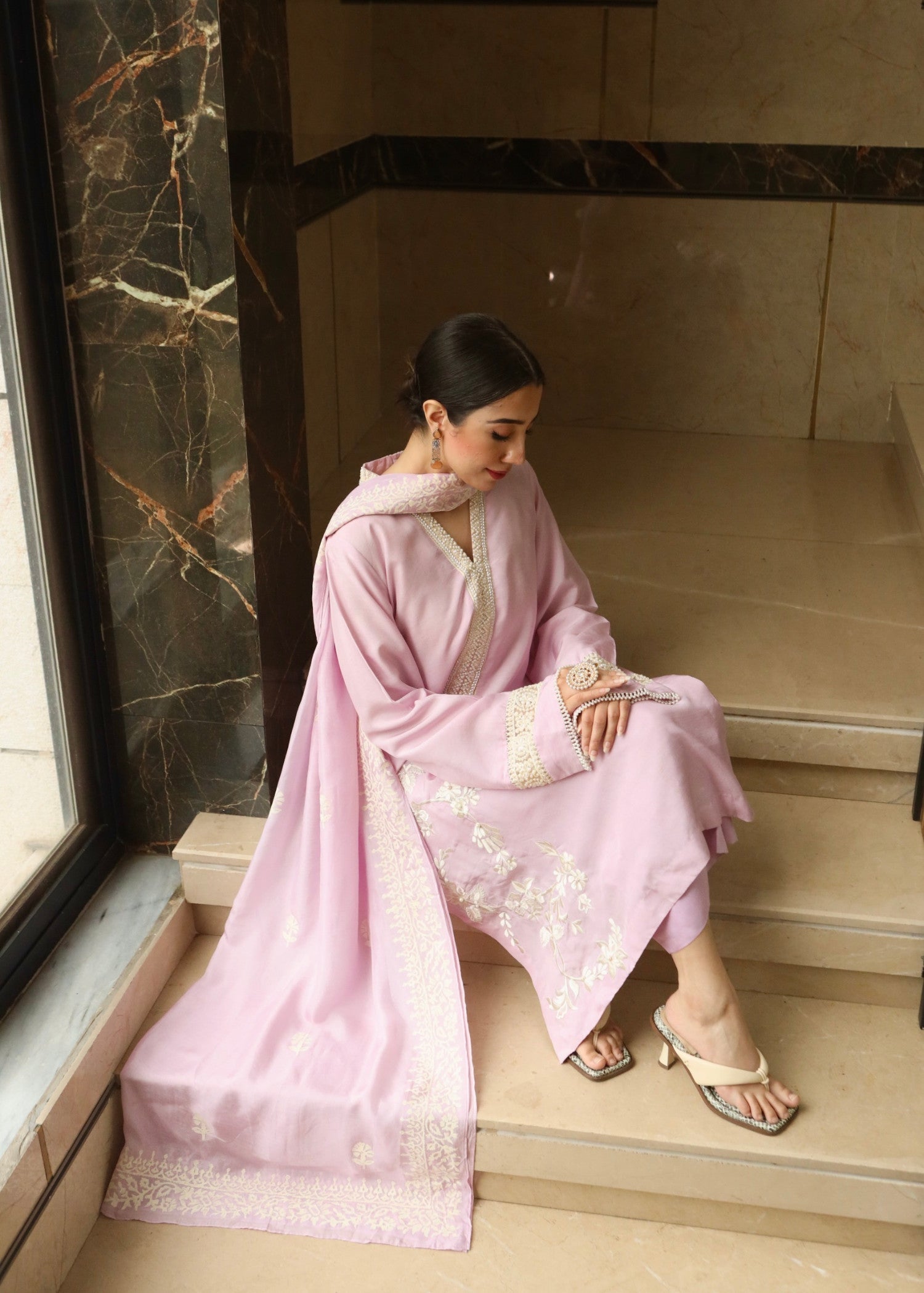 Maroon By Iqra Chaudhry Misty Pink Women 3pcs