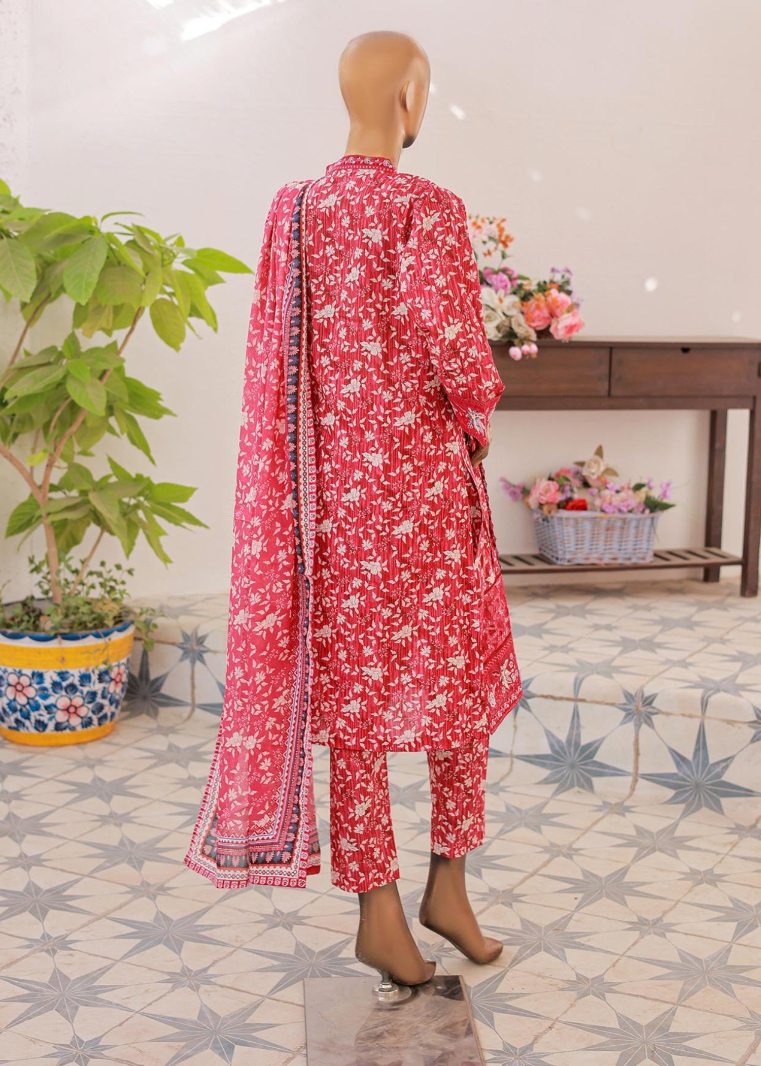 Suntex Fabrics – RUBY Festive Embroidered Women 3pcs