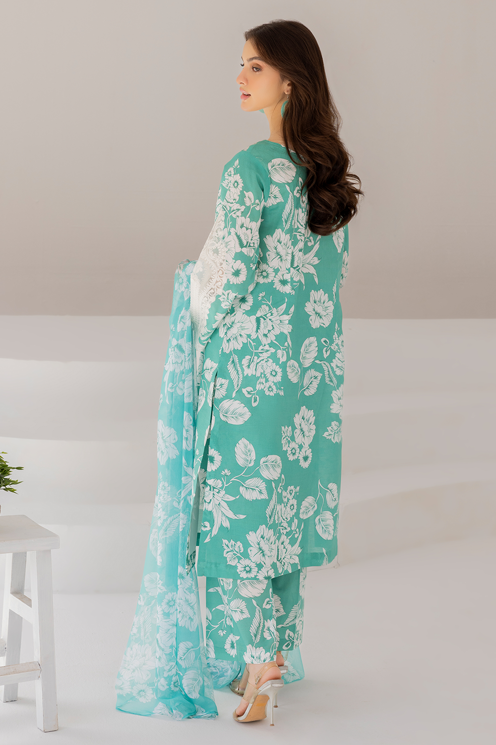 Esra Embroidered Silk lawn DT 23 05 Women 3pcs