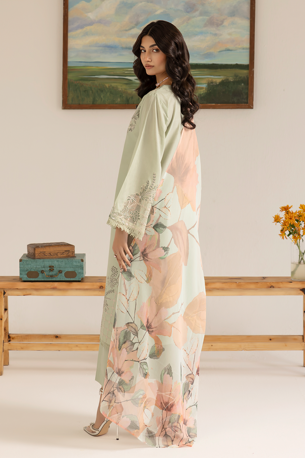 Esra Embroidered Lawn LX 23 01 Women 3pcs