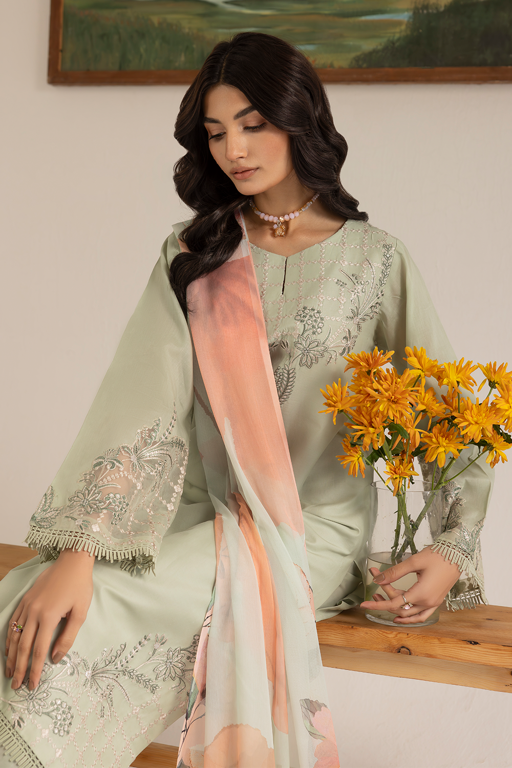 Esra Embroidered Lawn LX 23 01 Women 3pcs