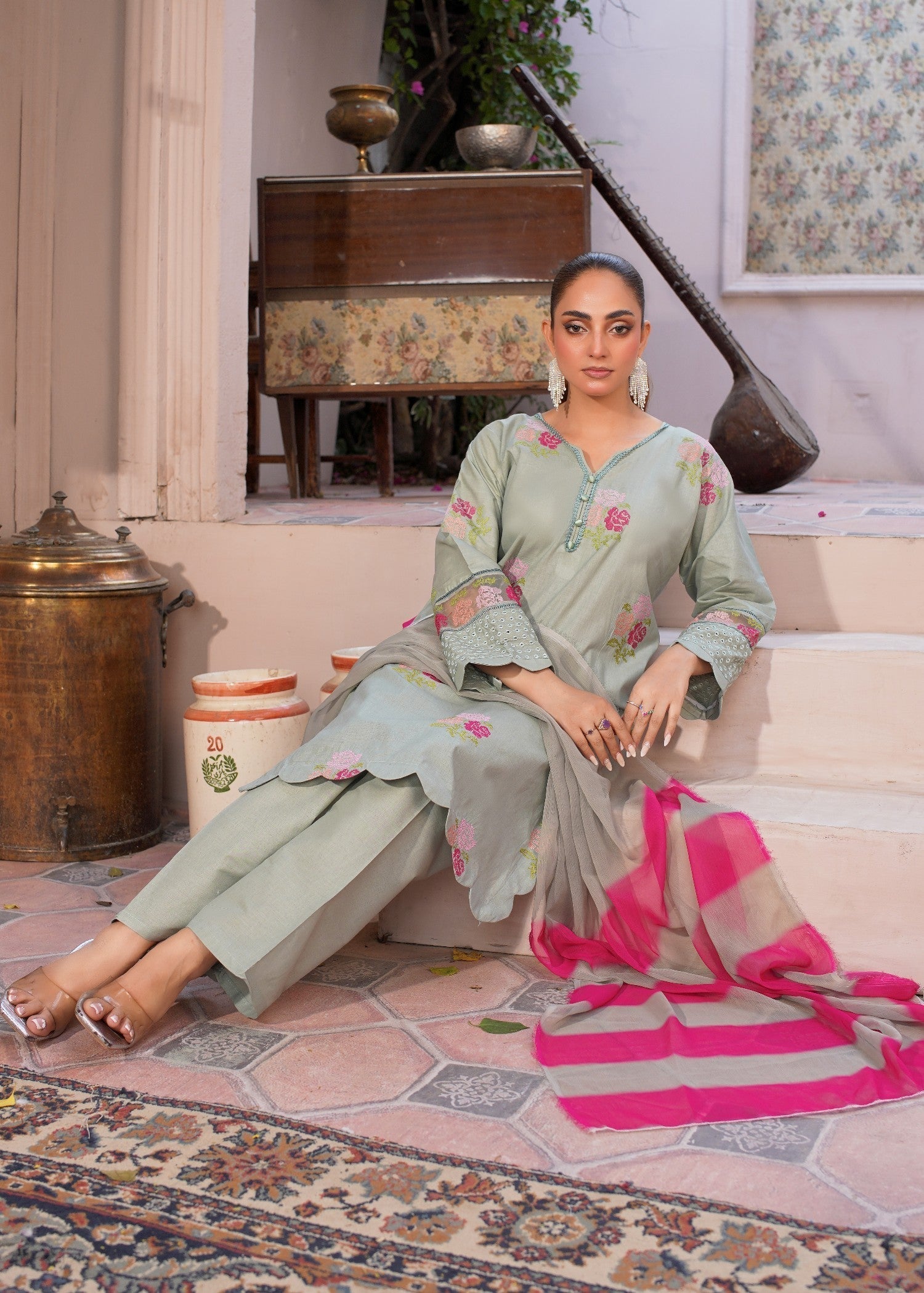 Bin Fatteh Fashion KHUSHBO Women 3pcs