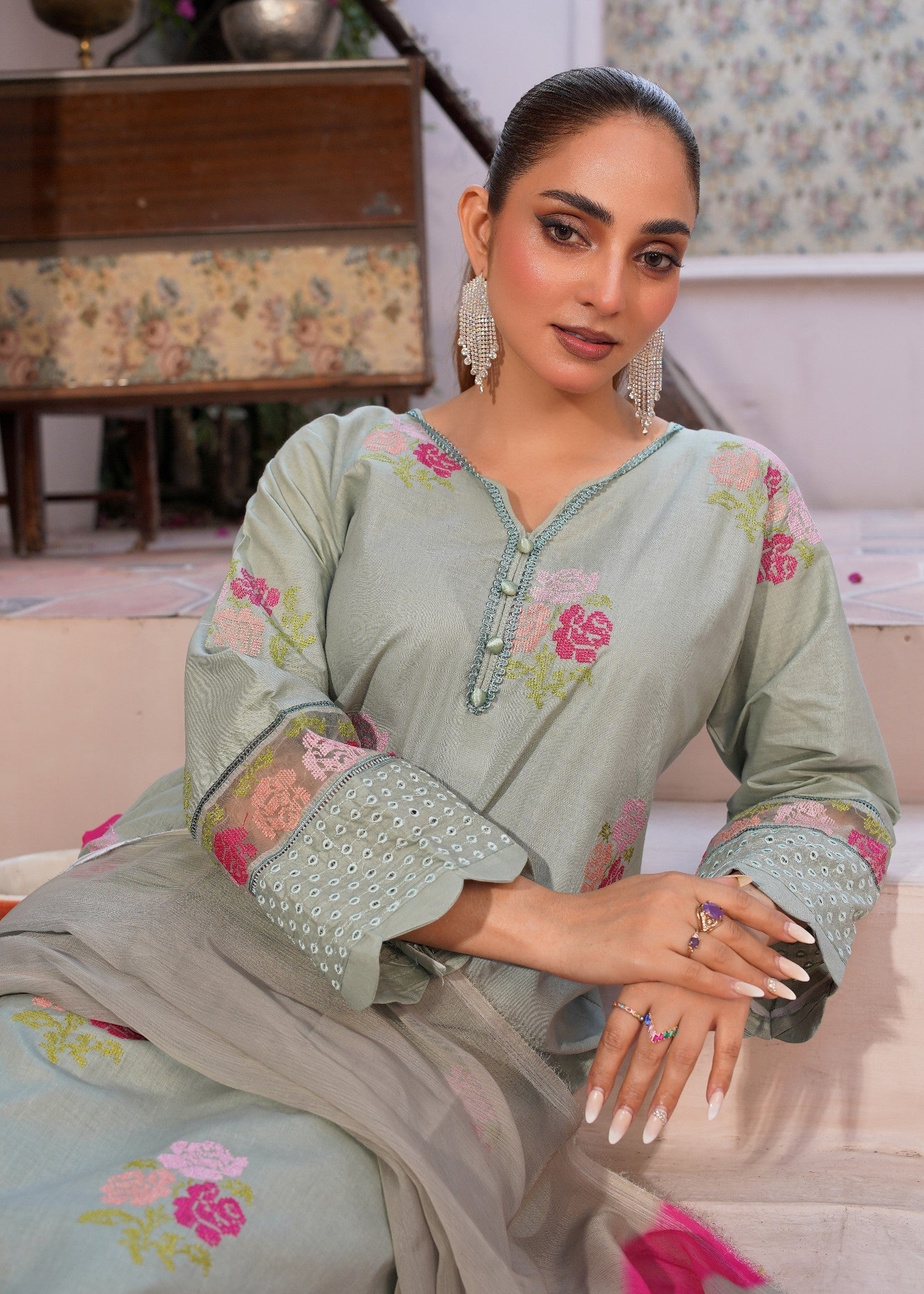 Bin Fatteh Fashion KHUSHBO Women 3pcs