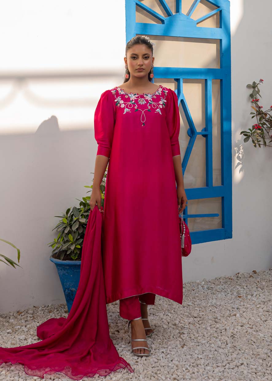 MISHAS Fuchsia Elegance Women 3pcs