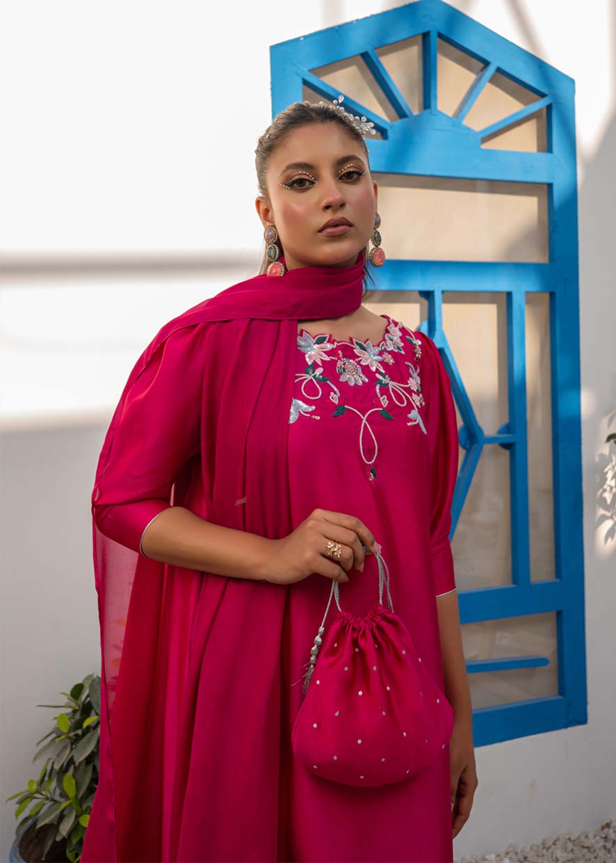 MISHAS Fuchsia Elegance Women 3pcs