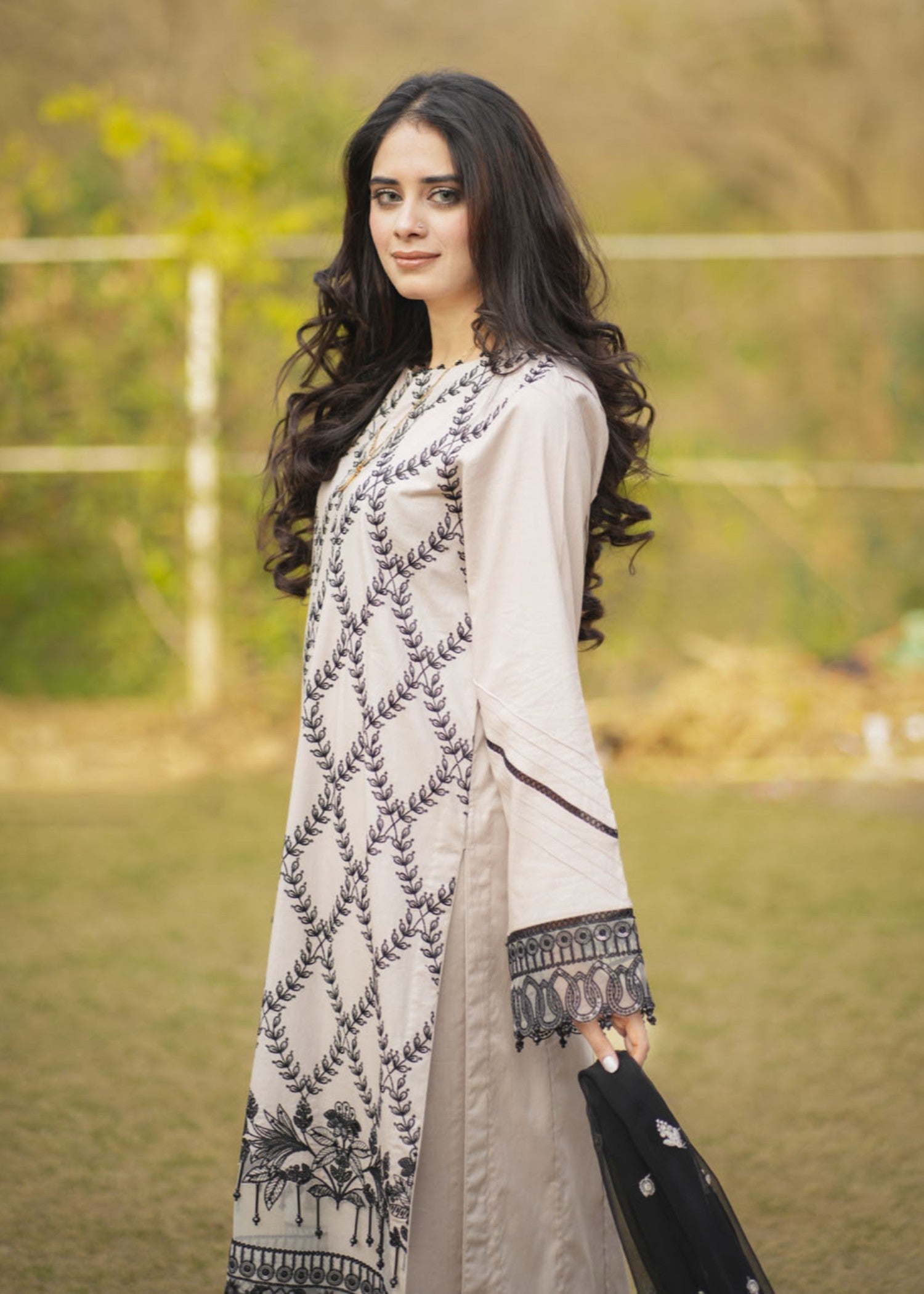 Libaas By Umairnawaz LN 02 Cloudy Grey Women 3pcs