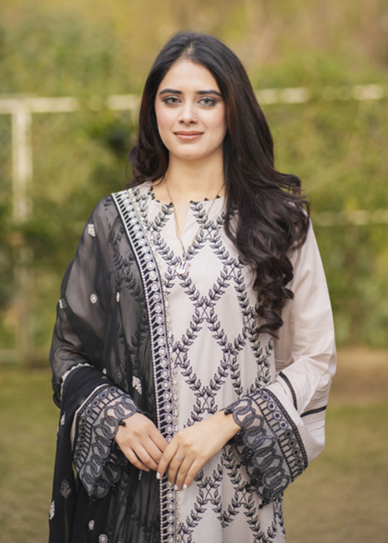 Libaas By Umairnawaz LN 02 Cloudy Grey Women 3pcs