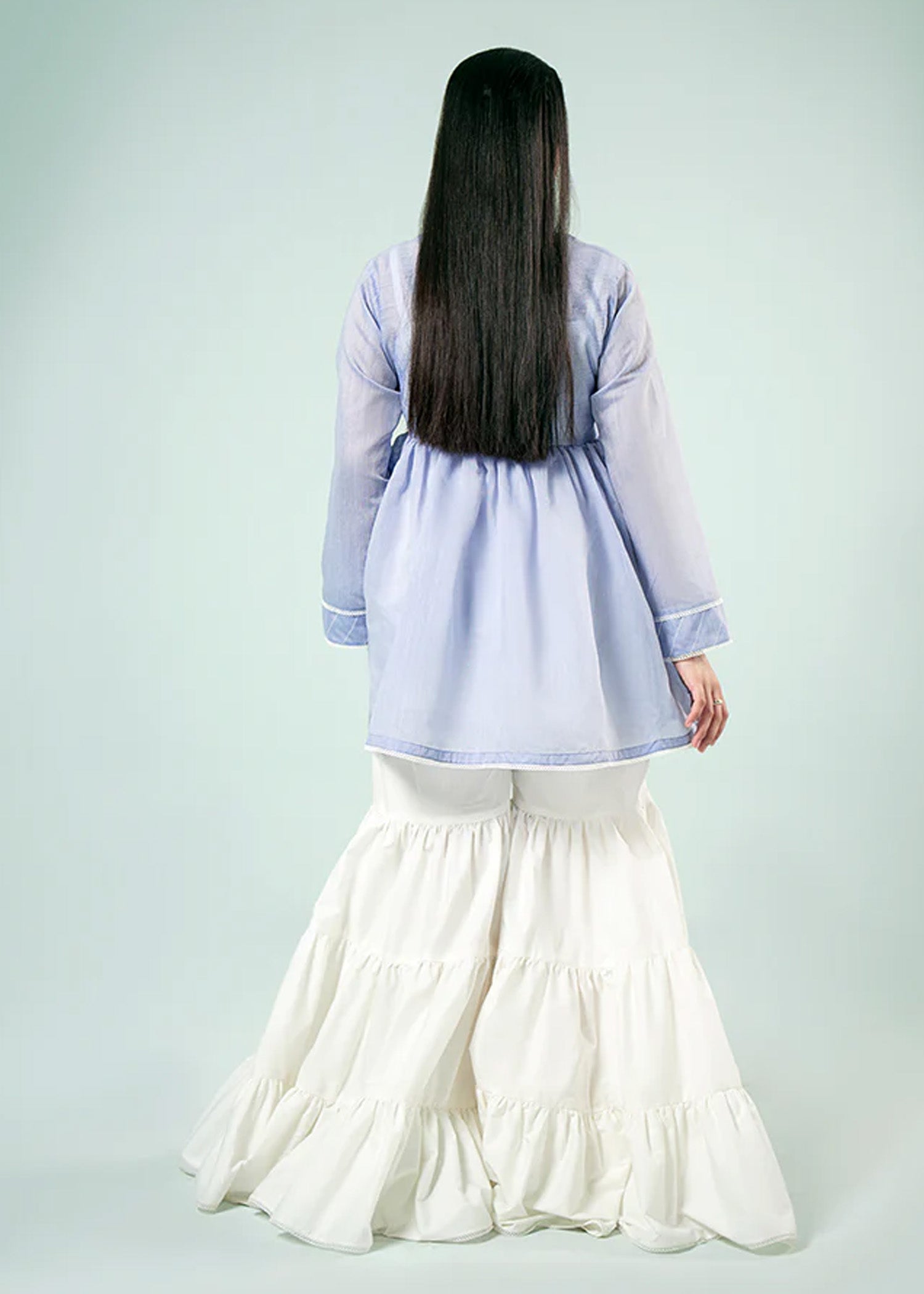 Fozia Khalid Layered Gharara Women 1pcs