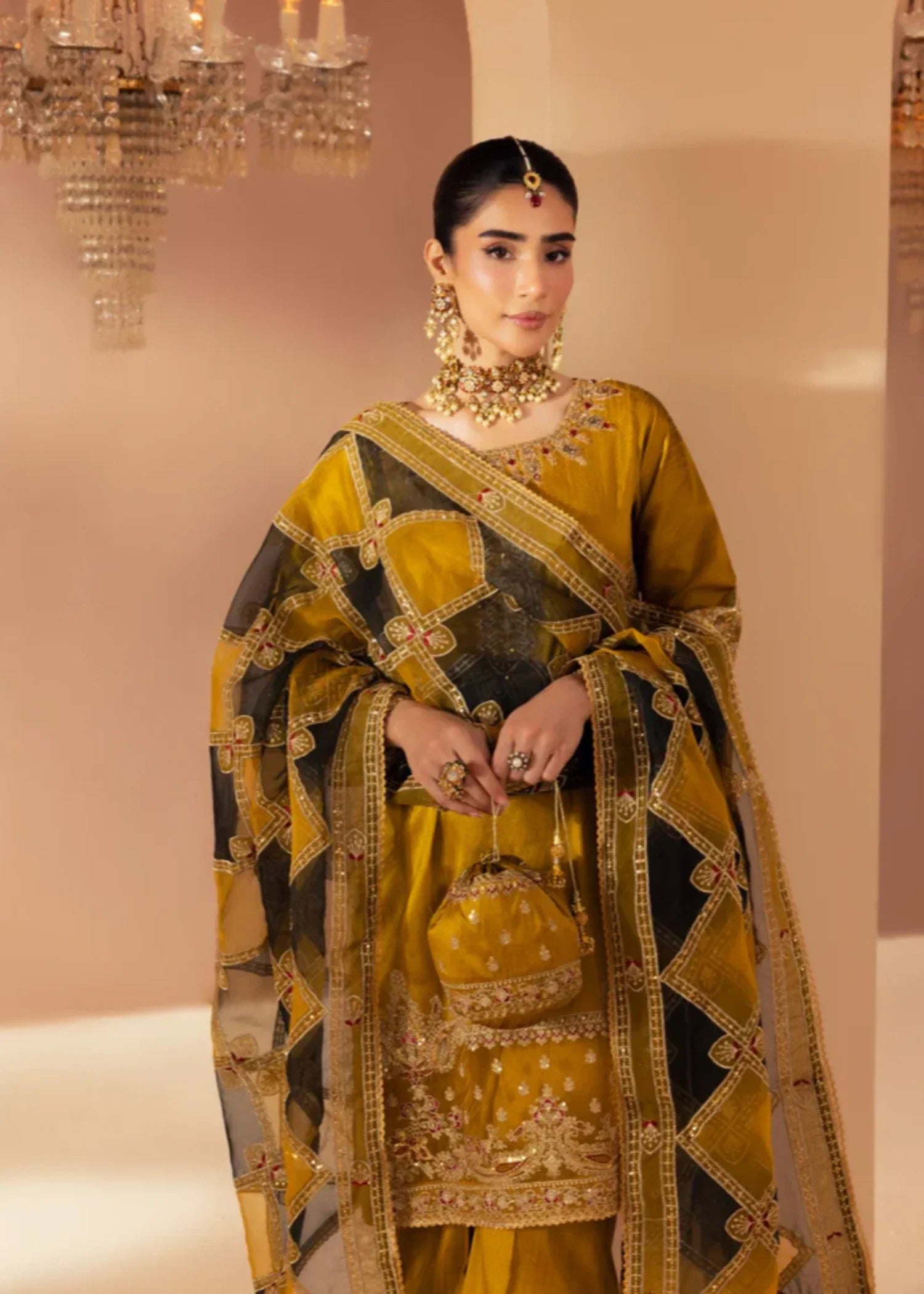 Mohagni MGS 25 RAW SILK STITCHED Women 3pcs