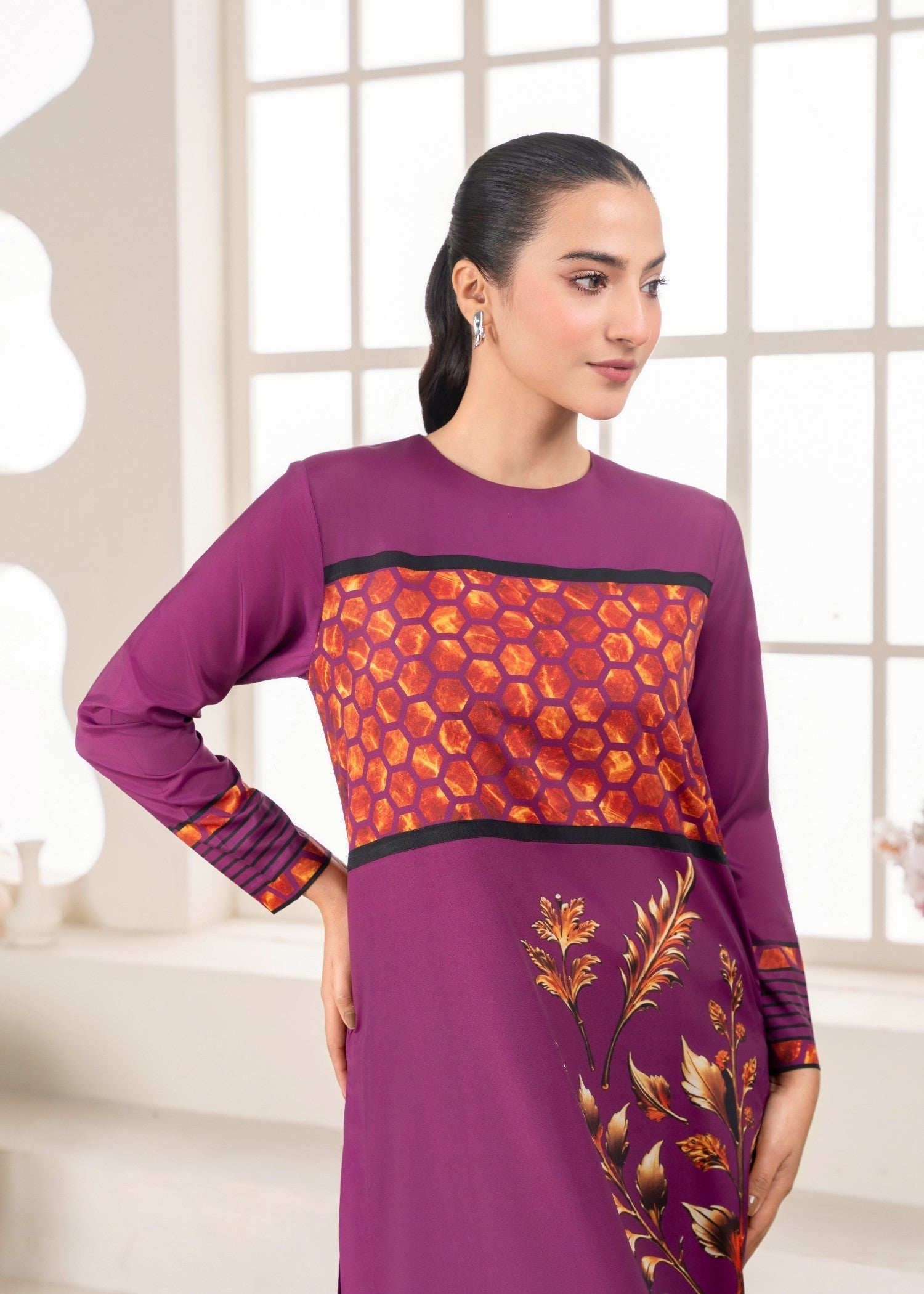 Stitch Vibes Mulberry Muse Shirt Women 1pcs