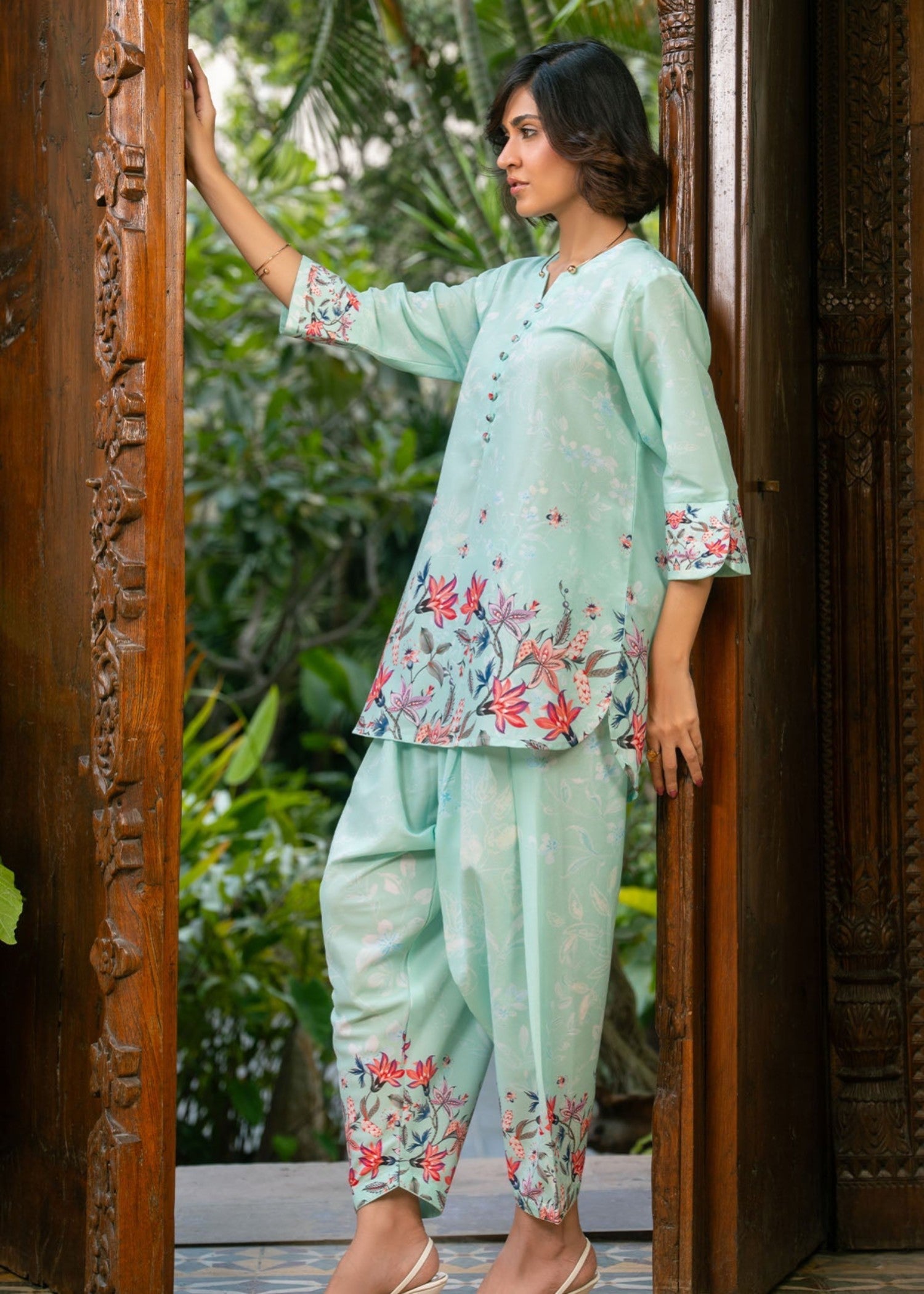 Nairah Mint Bliss Women 2pcs