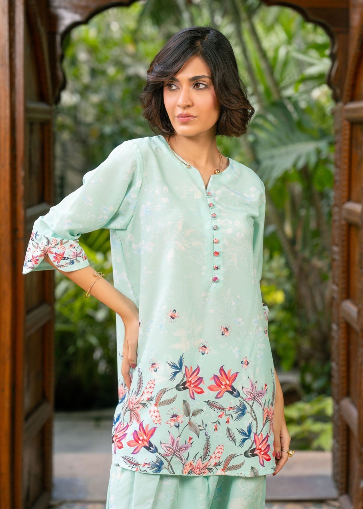 Nairah Mint Bliss Women 2pcs