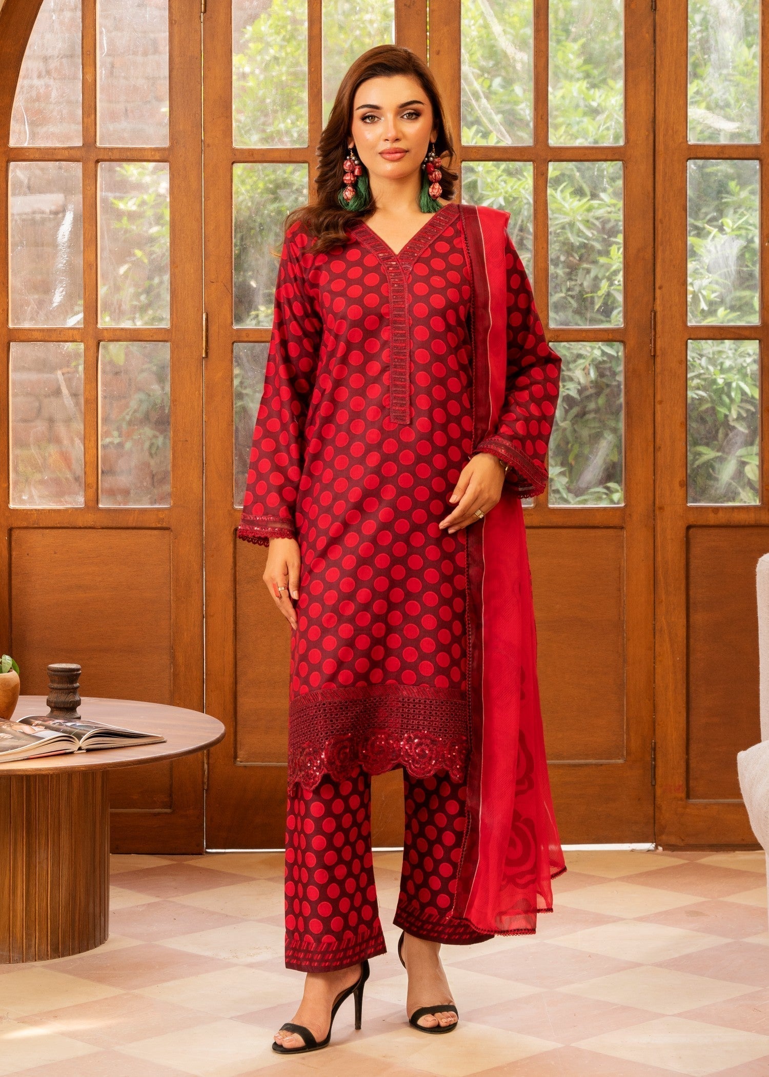 Polawn PD LAWN 25 401 A | PRET LAWN COLLECTION Women 3pcs