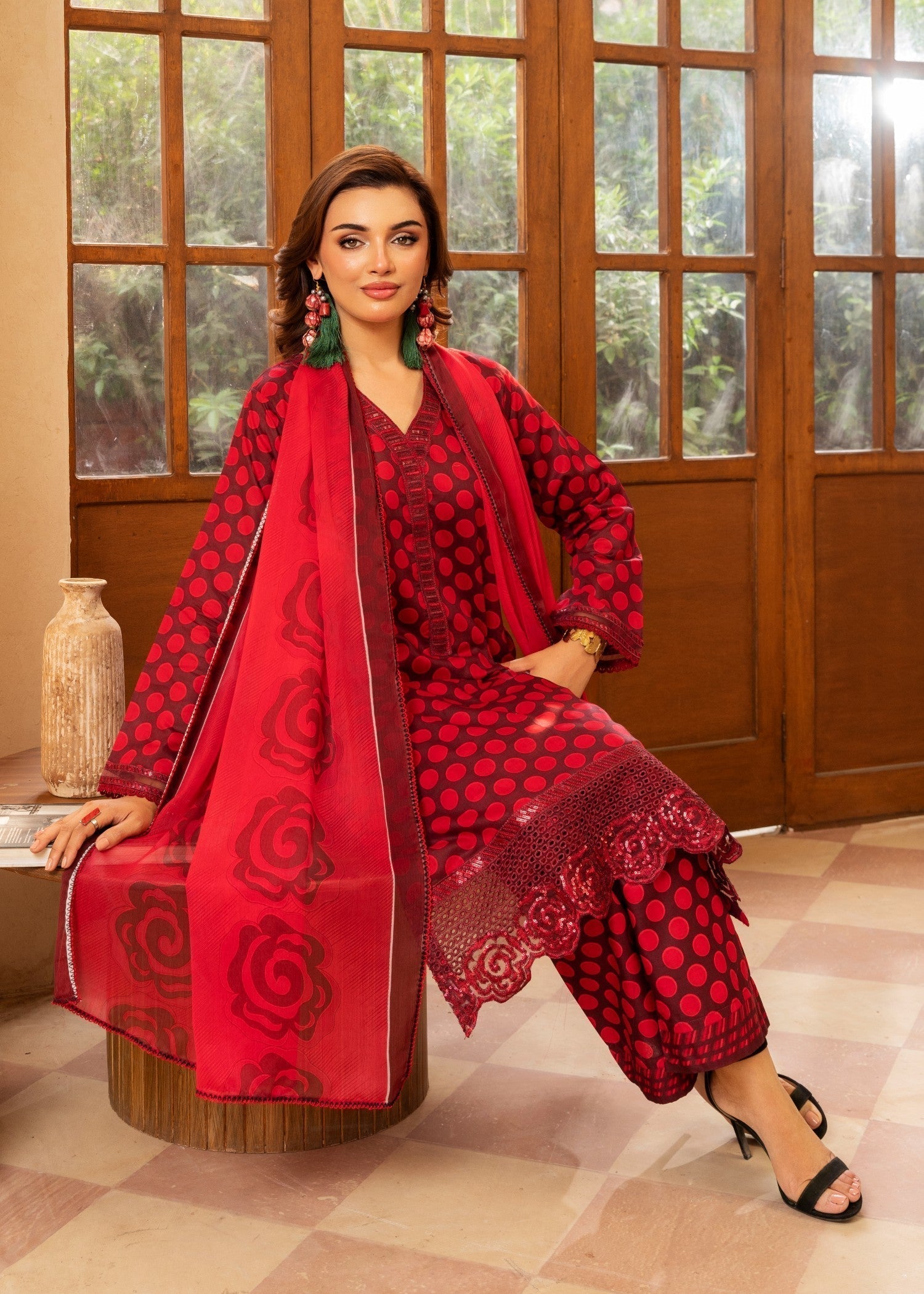 Polawn PD LAWN 25 401 A | PRET LAWN COLLECTION Women 3pcs