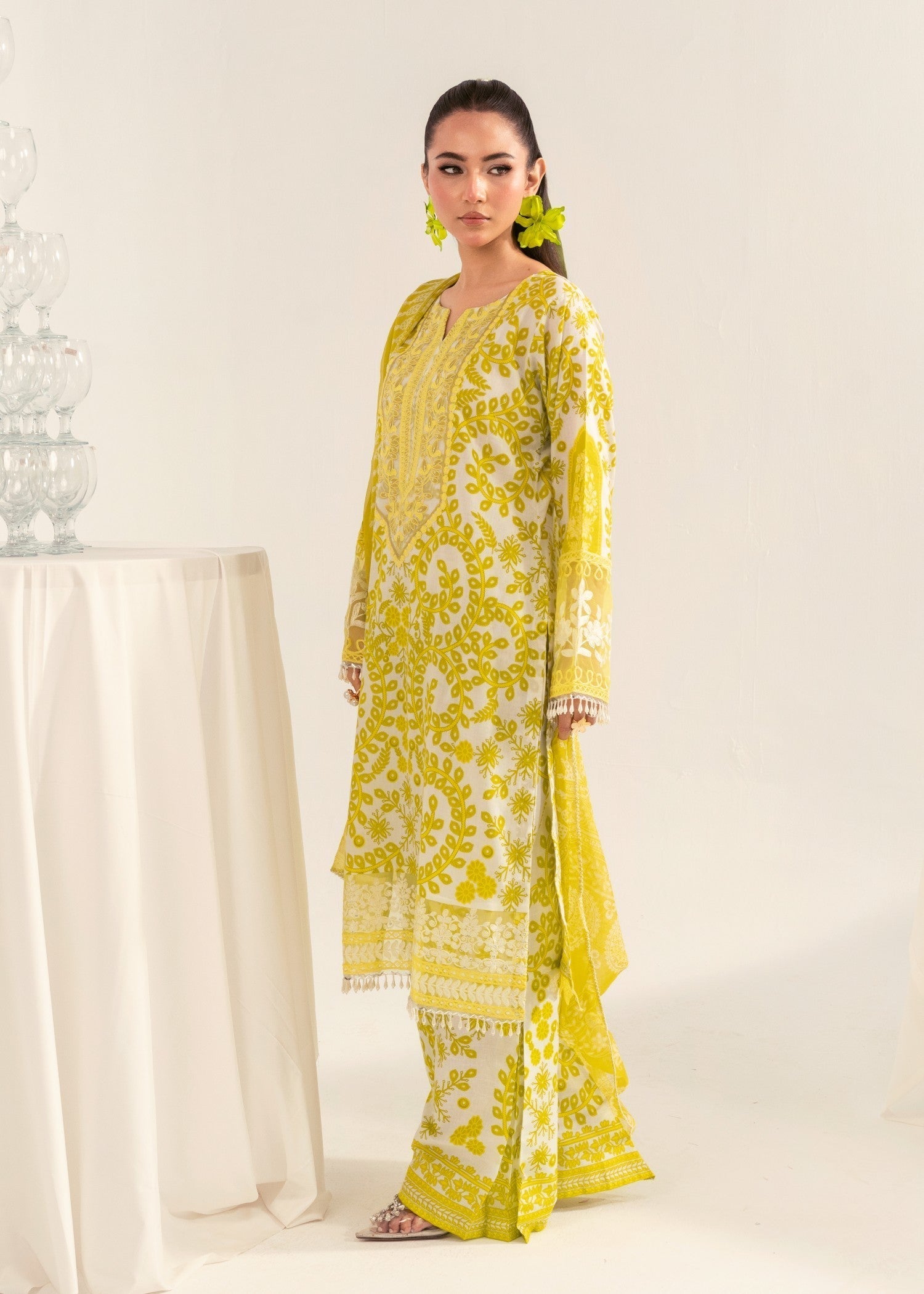 Polawn PD LAWN 25 407 A | PRET LAWN COLLECTION Women 3pcs