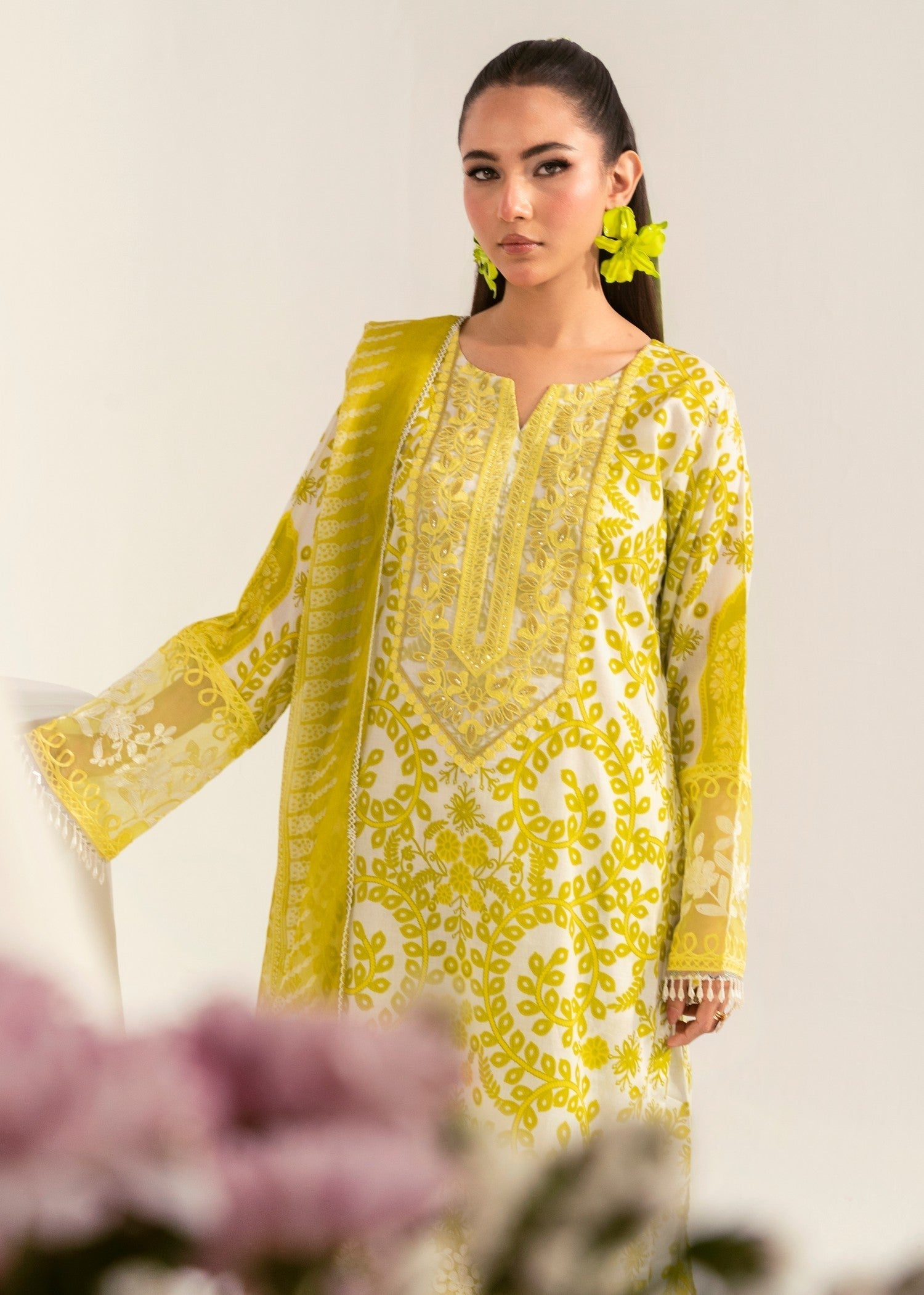 Polawn PD LAWN 25 407 A | PRET LAWN COLLECTION Women 3pcs