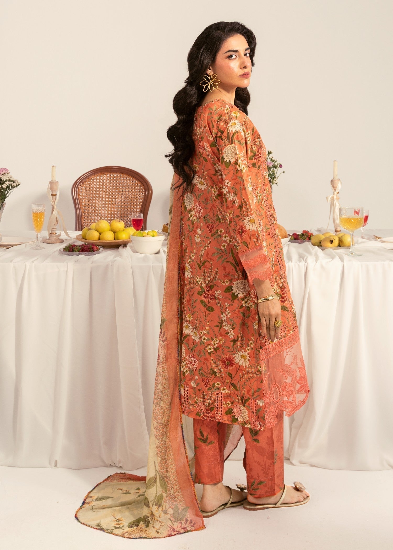 Polawn PD LAWN 25 408 A | PRET LAWN COLLECTION Women 3pcs