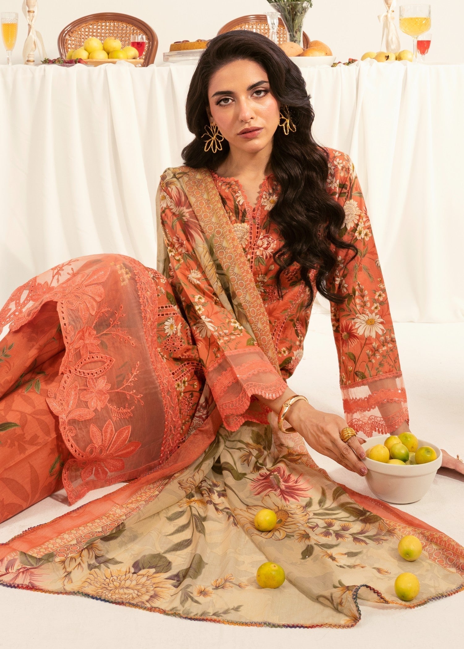 Polawn PD LAWN 25 408 A | PRET LAWN COLLECTION Women 3pcs