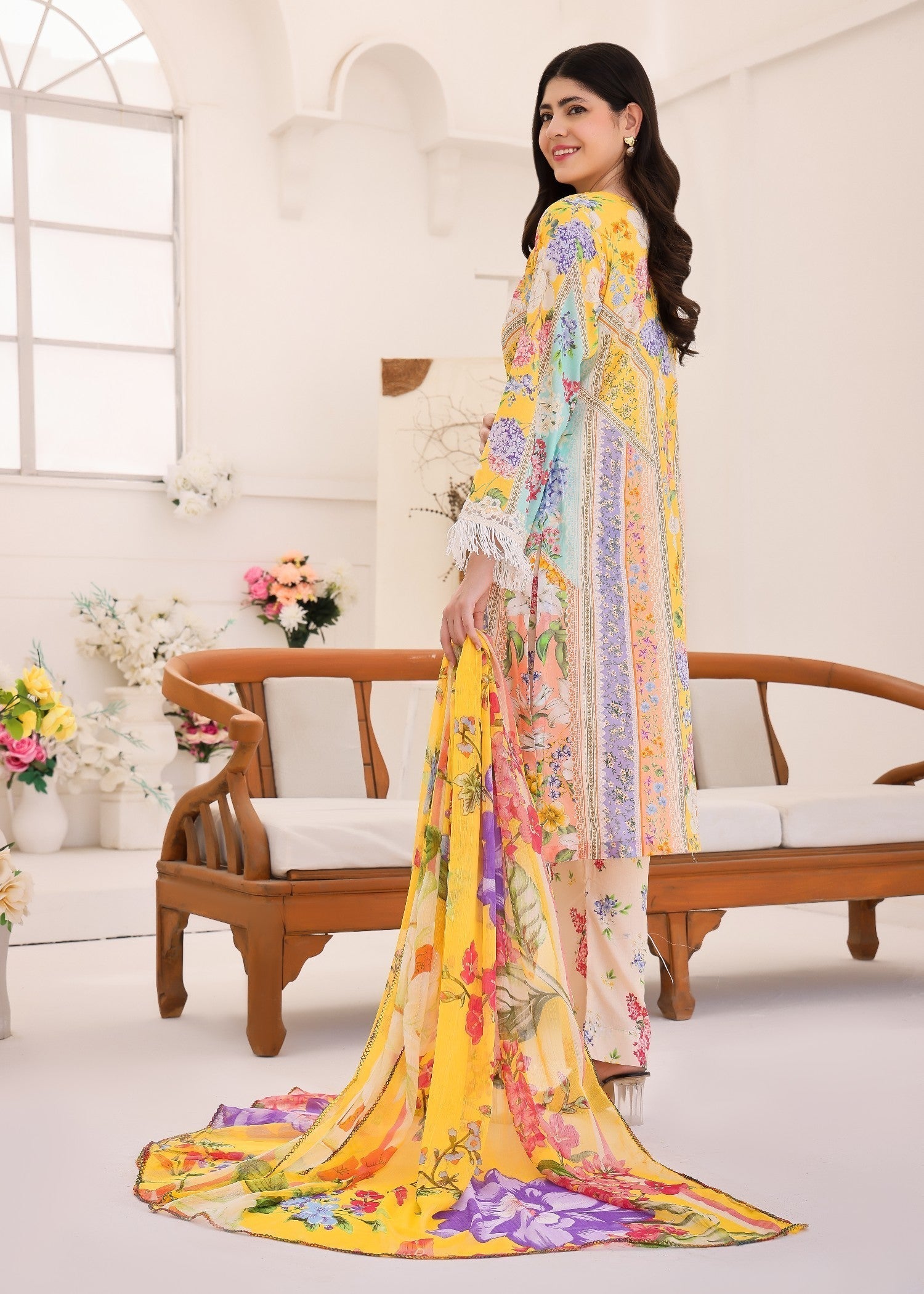 Polawn PD LAWN 25 414 A | PRET LAWN COLLECTION Women 3pcs