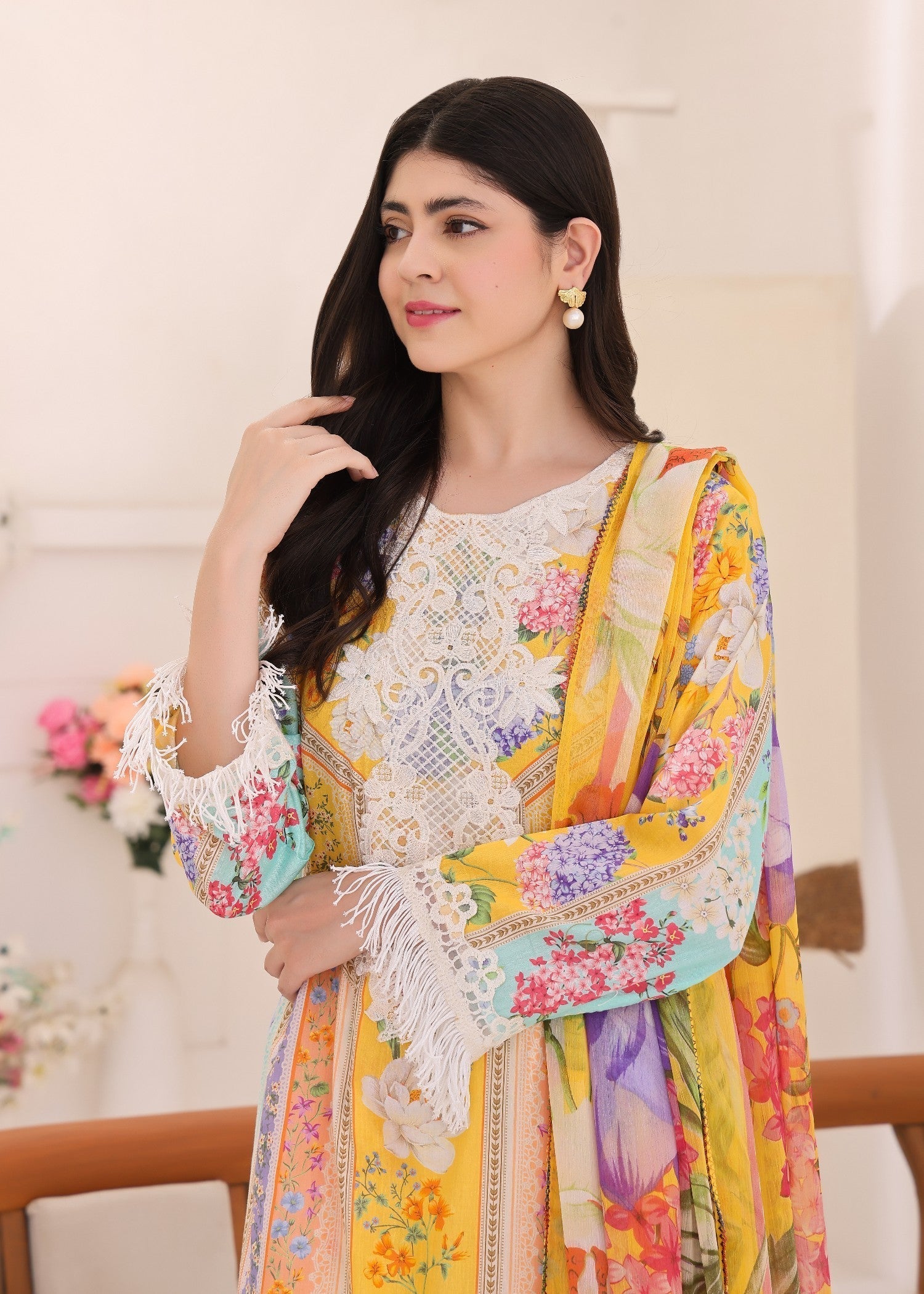 Polawn PD LAWN 25 414 A | PRET LAWN COLLECTION Women 3pcs