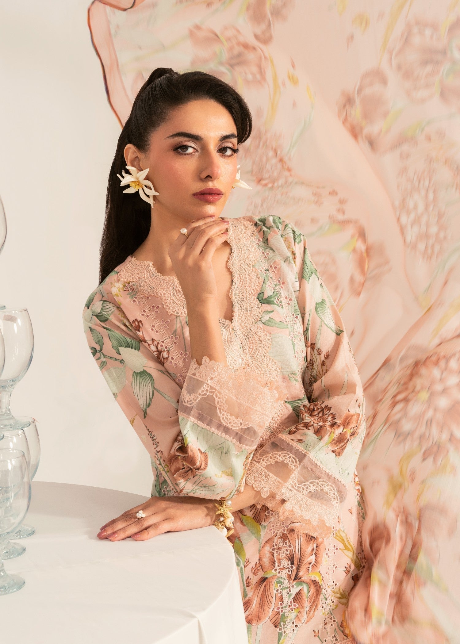 Polawn PD LAWN 25 417 A | PRET LAWN COLLECTION Women 3pcs