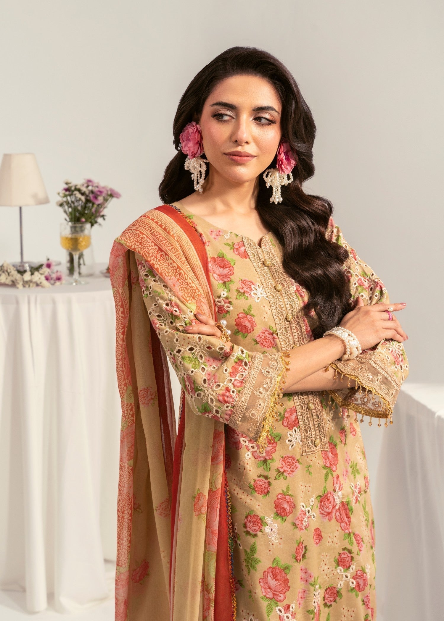 Polawn PD LAWN 25 419 | PRET LAWN COLLECTION Women 3pcs